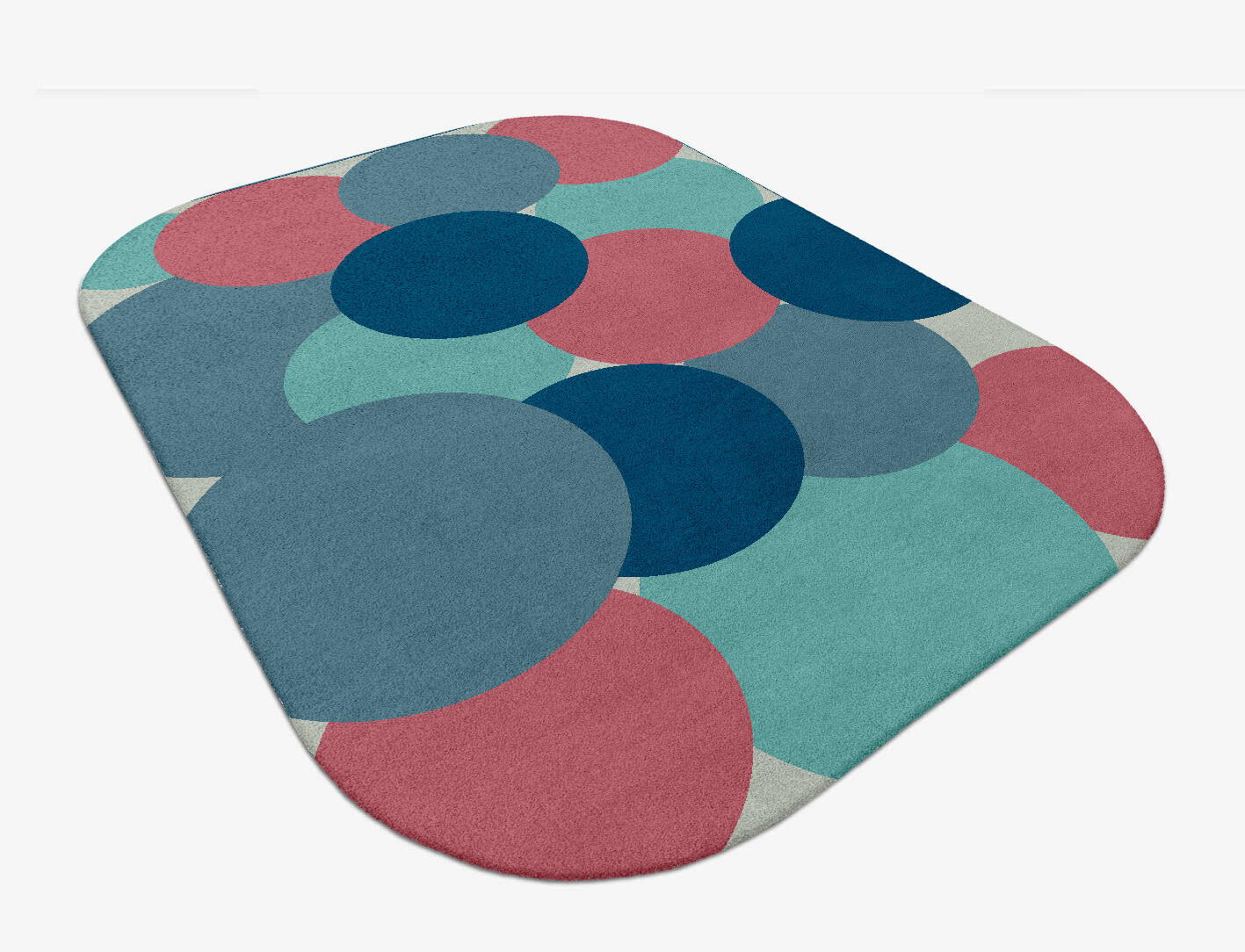 Color bombs Kids Oblong Hand Tufted Pure Wool Custom Rug by Rug Artisan