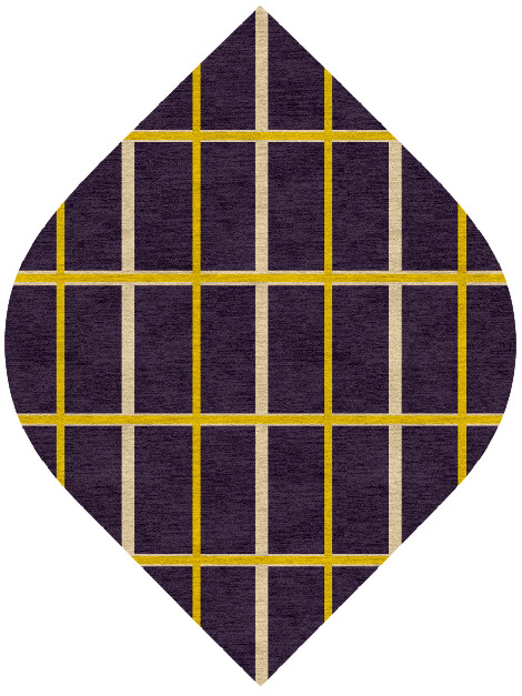 Columbine Geometric Ogee Hand Knotted Tibetan Wool Custom Rug by Rug Artisan