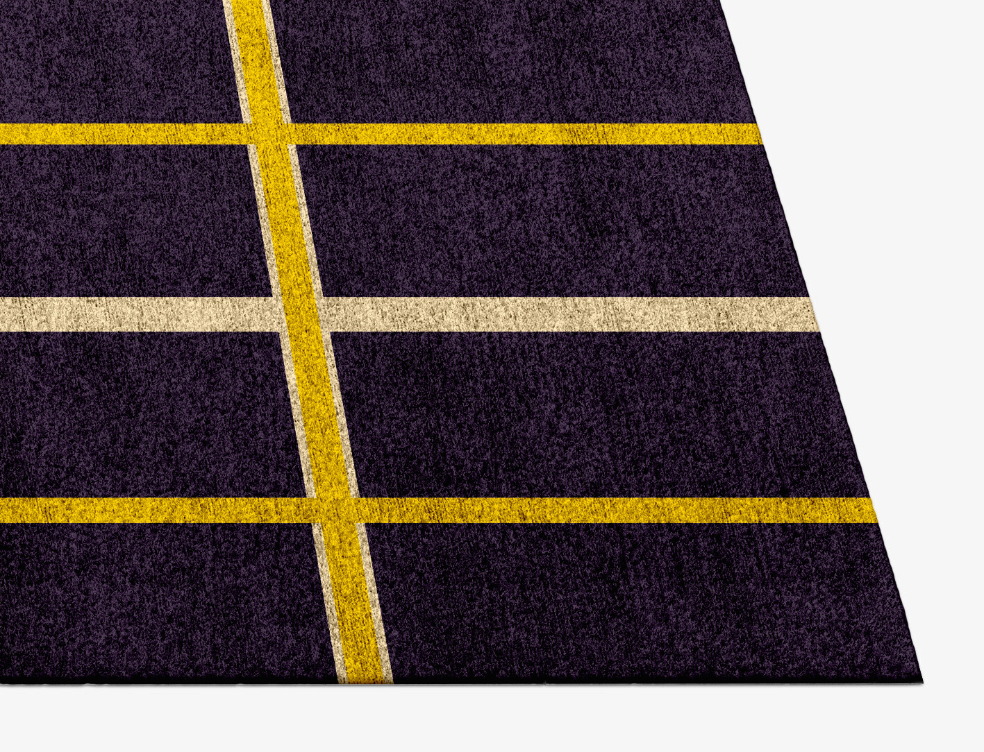 Columbine Geometric Rectangle Hand Knotted Bamboo Silk Custom Rug by Rug Artisan