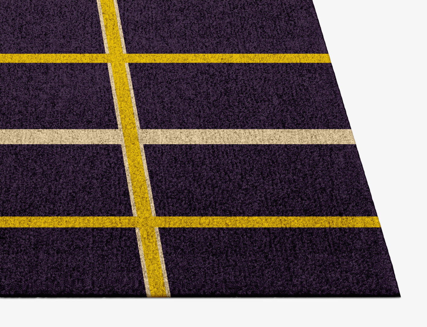 Columbine Geometric Rectangle Hand Knotted Tibetan Wool Custom Rug by Rug Artisan