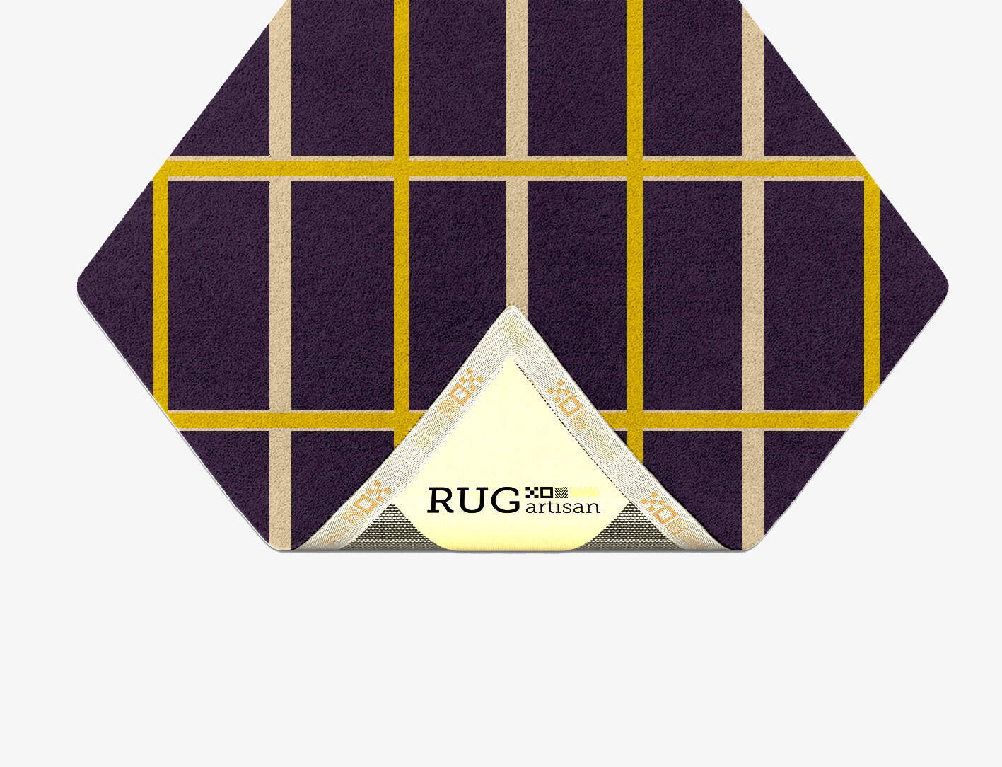 Columbine Geometric Diamond Hand Tufted Pure Wool Custom Rug by Rug Artisan