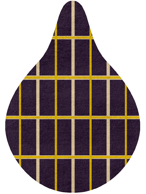Columbine Geometric Drop Hand Tufted Pure Wool Custom Rug by Rug Artisan