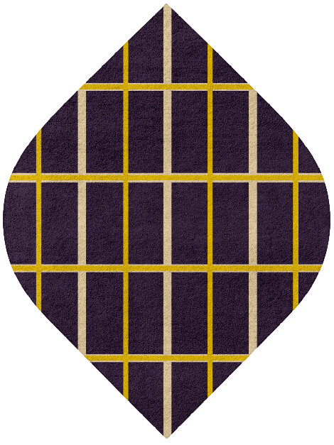 Columbine Geometric Ogee Hand Tufted Pure Wool Custom Rug by Rug Artisan