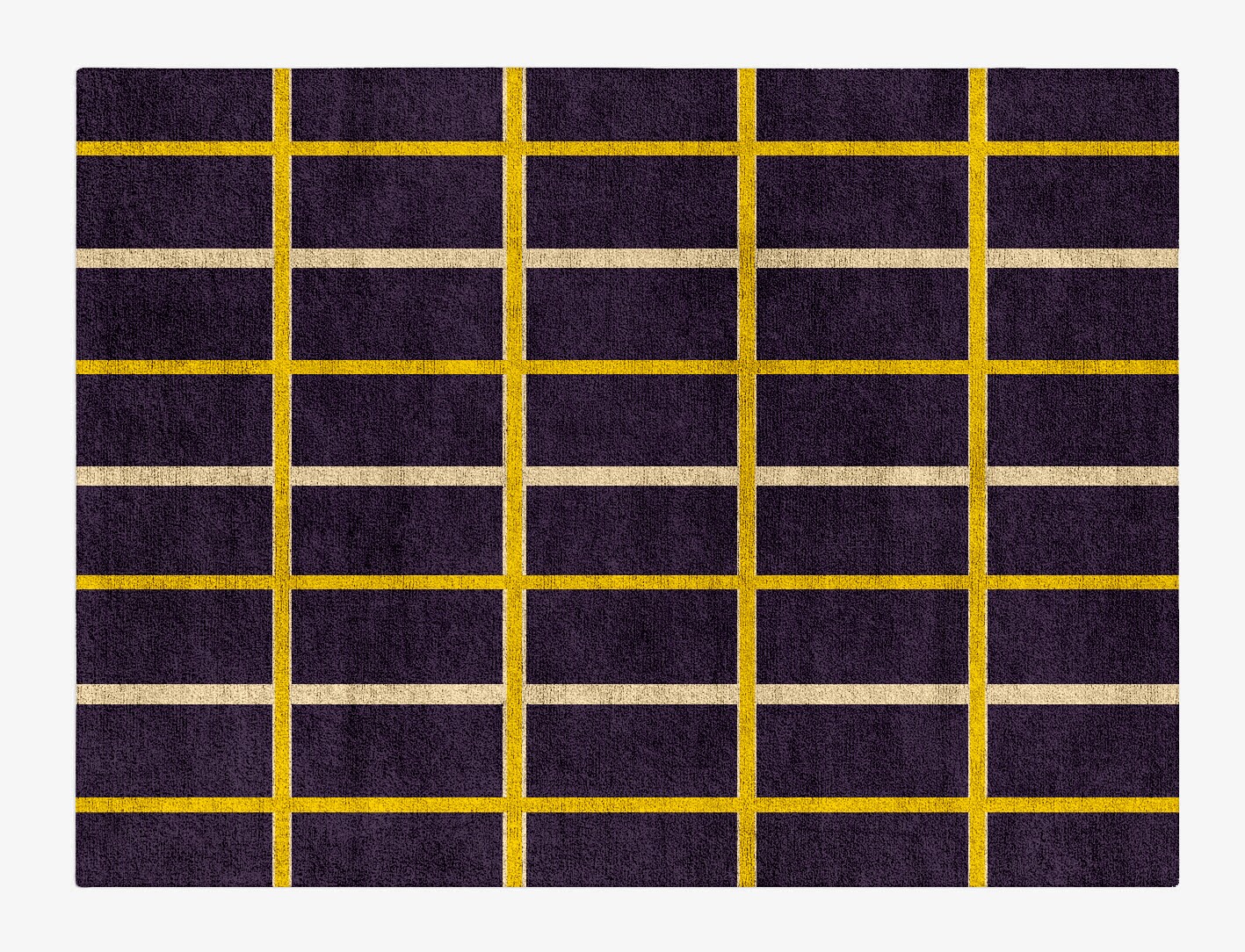 Columbine Geometric Rectangle Hand Tufted Bamboo Silk Custom Rug by Rug Artisan