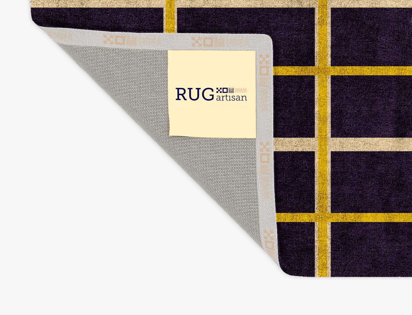 Columbine Geometric Rectangle Hand Tufted Bamboo Silk Custom Rug by Rug Artisan