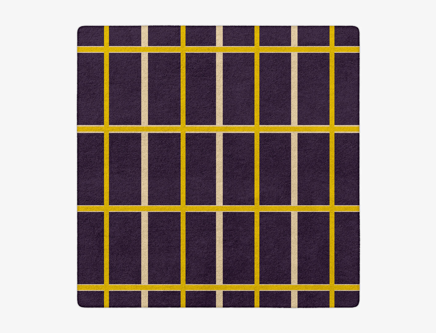 Columbine Geometric Square Hand Tufted Pure Wool Custom Rug by Rug Artisan