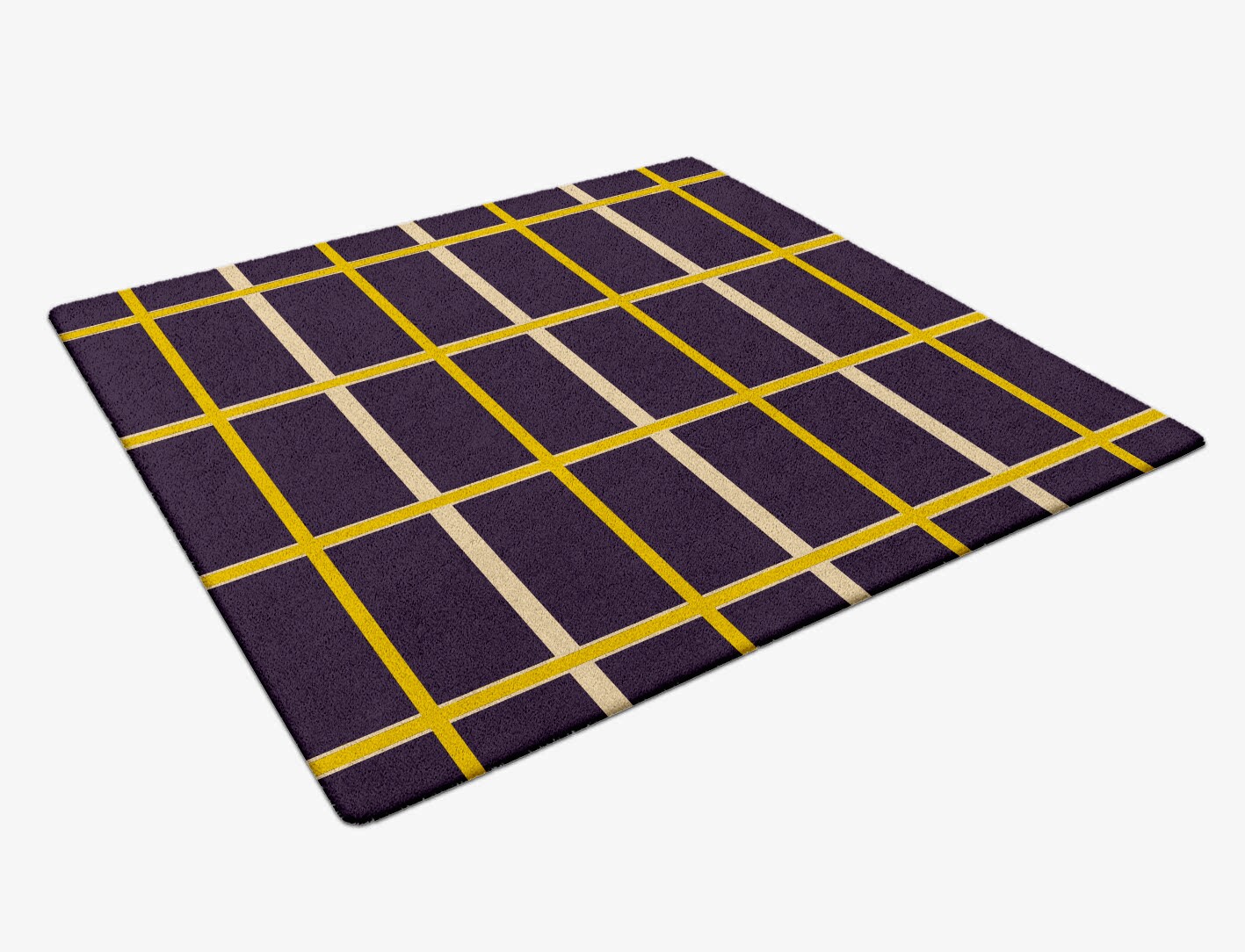 Columbine Geometric Square Hand Tufted Pure Wool Custom Rug by Rug Artisan