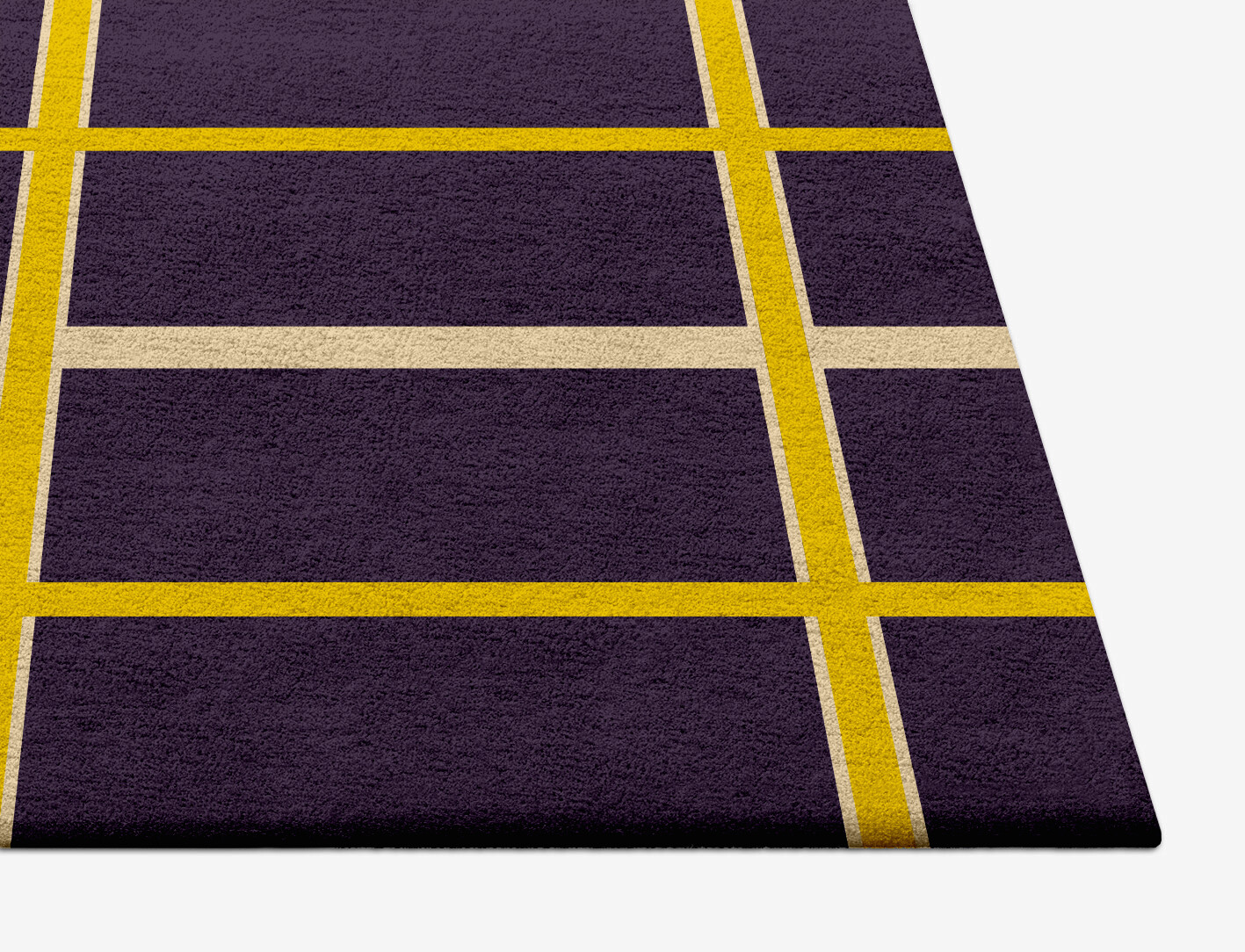 Columbine Geometric Square Hand Tufted Pure Wool Custom Rug by Rug Artisan
