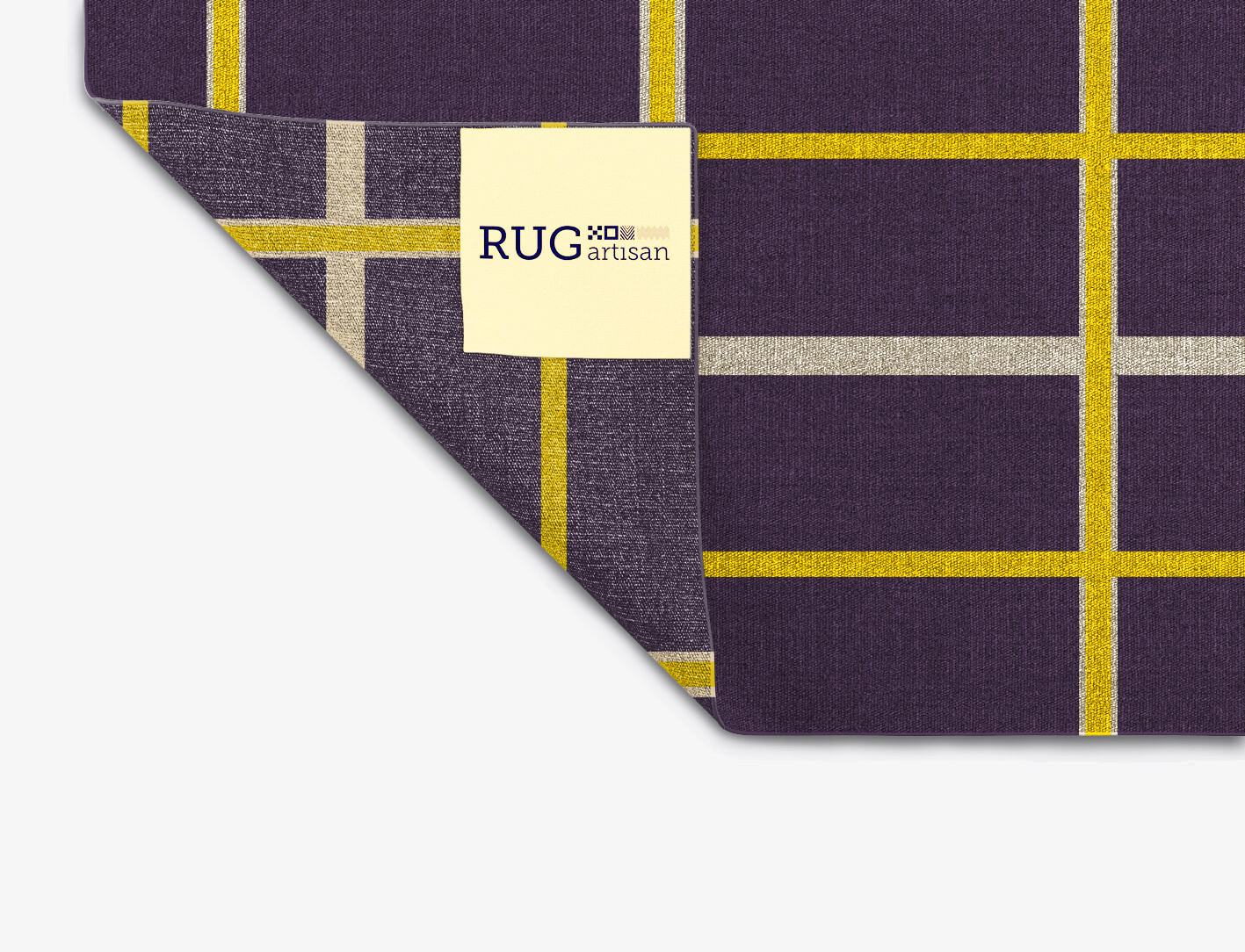 Columbine Geometric Square Outdoor Recycled Yarn Custom Rug by Rug Artisan