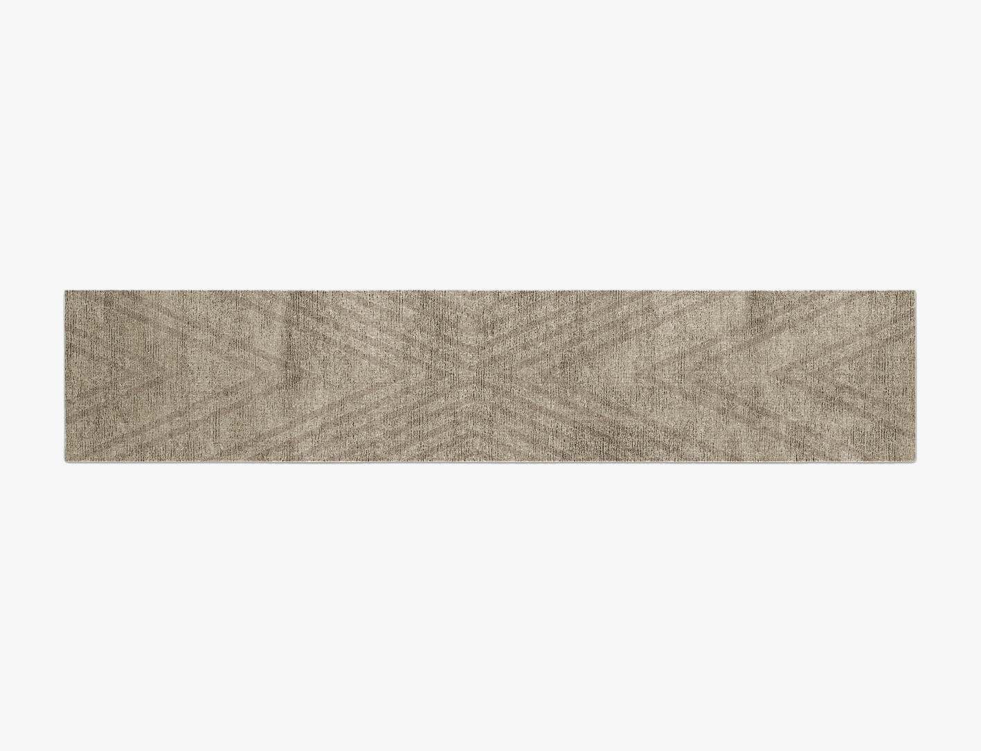 Comethru Minimalist Runner Flatweave Bamboo Silk Custom Rug by Rug Artisan