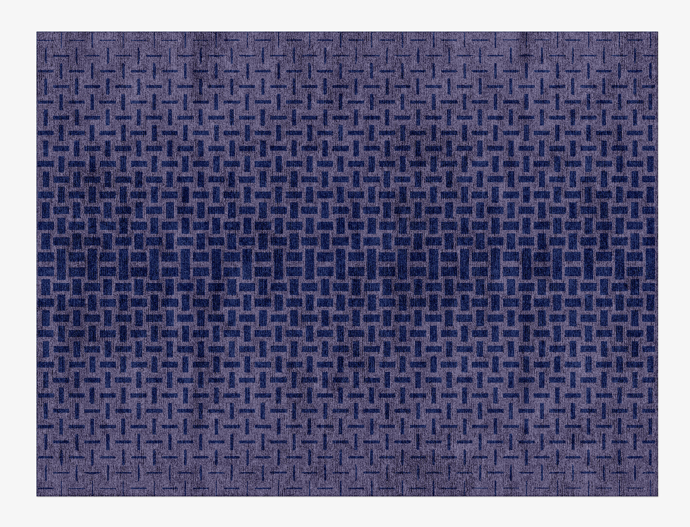 Concentration Geometric Rectangle Hand Knotted Bamboo Silk Custom Rug by Rug Artisan