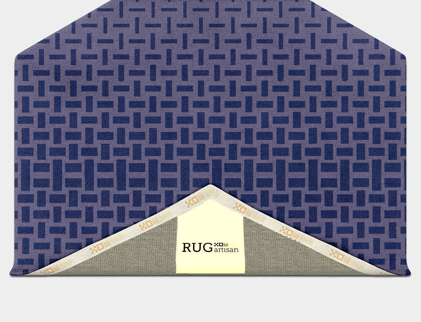 Concentration Modern Geometrics Hexagon Hand Tufted Pure Wool Custom Rug by Rug Artisan