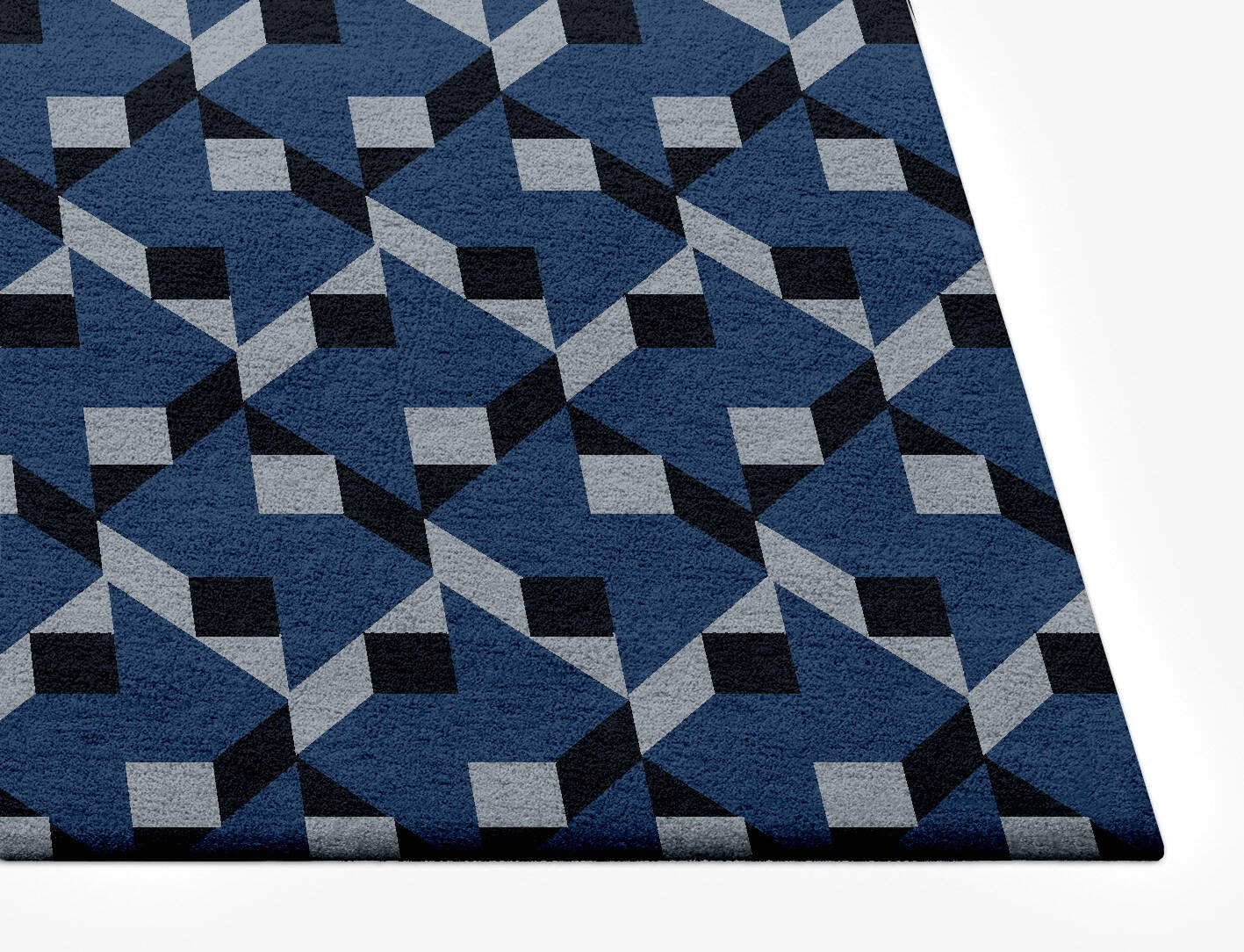 Concept Modern Geometrics Rectangle Hand Tufted Pure Wool Custom Rug by Rug Artisan