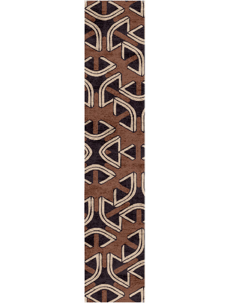 Concord Modern Art Runner Hand Tufted Bamboo Silk Custom Rug by Rug Artisan