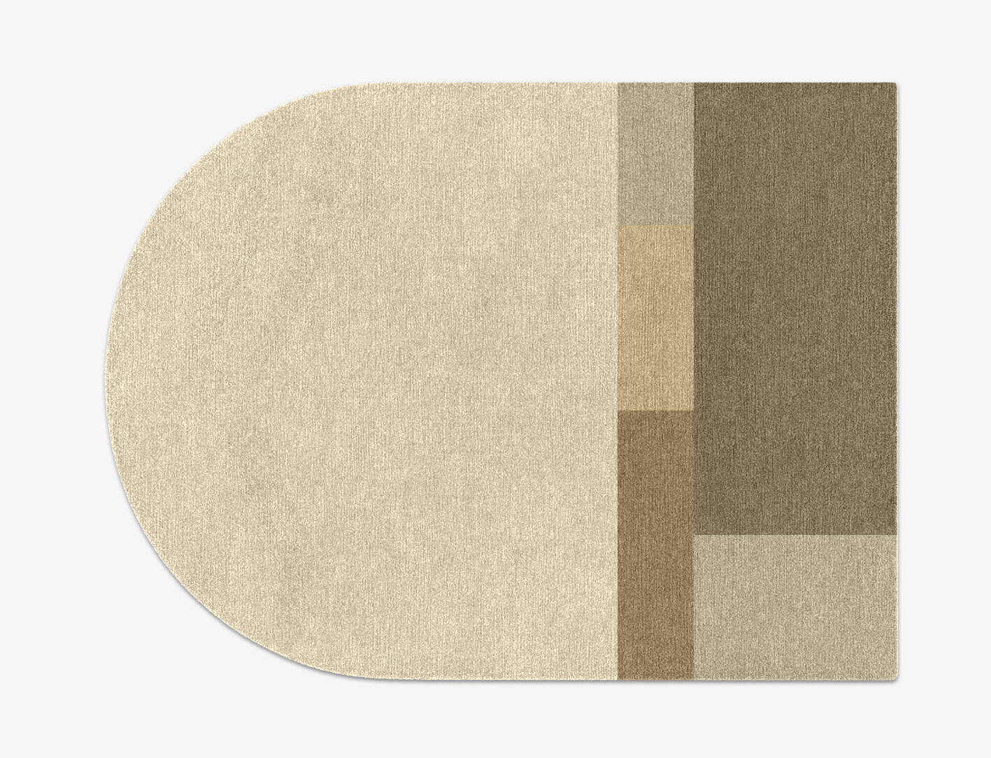 Conflate  Arch Hand Knotted Tibetan Wool Custom Rug by Rug Artisan
