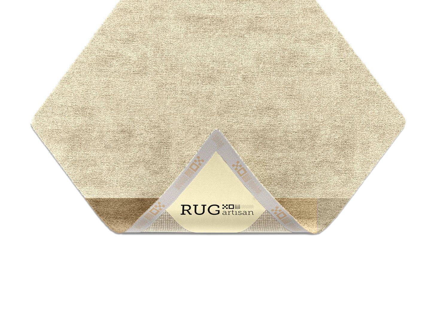 Conflate  Diamond Hand Knotted Bamboo Silk Custom Rug by Rug Artisan