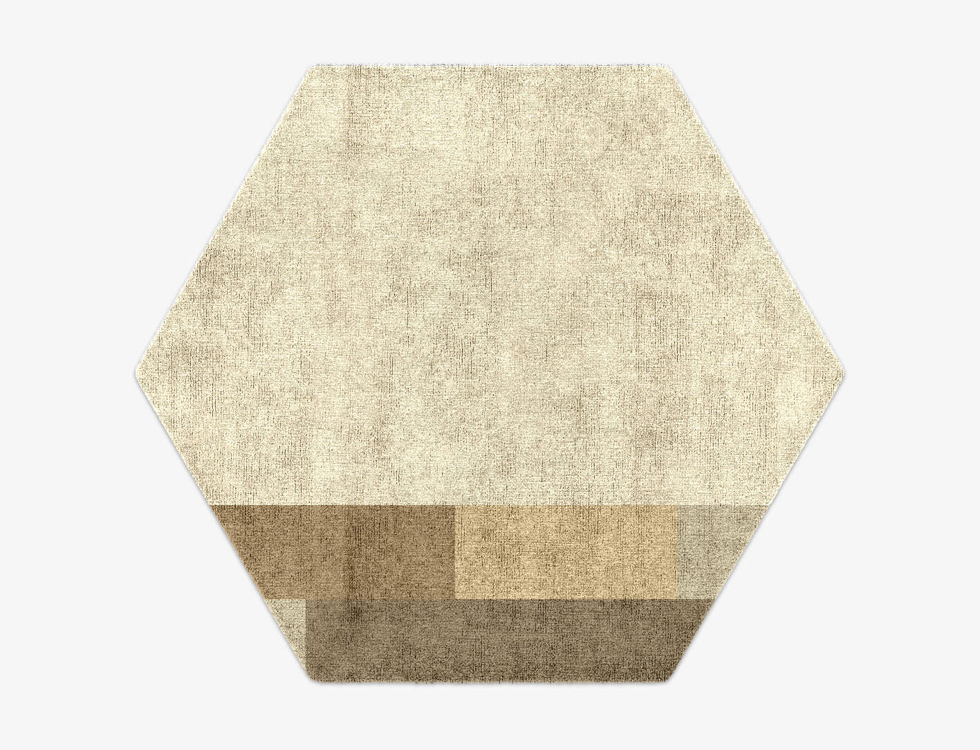 Conflate  Hexagon Hand Knotted Bamboo Silk Custom Rug by Rug Artisan