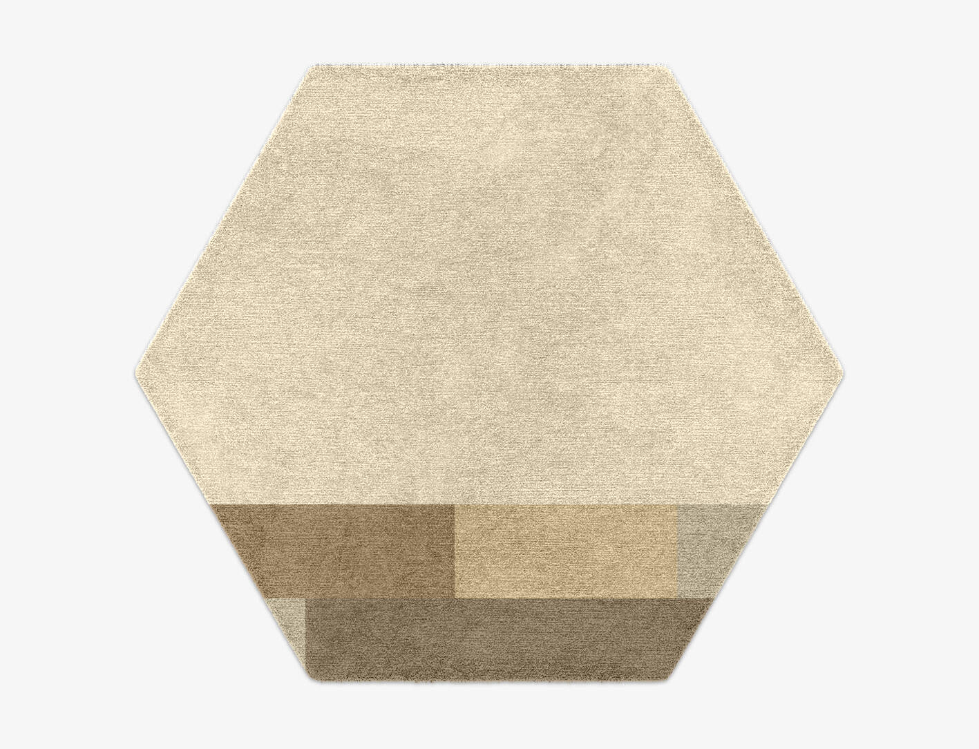 Conflate  Hexagon Hand Knotted Tibetan Wool Custom Rug by Rug Artisan