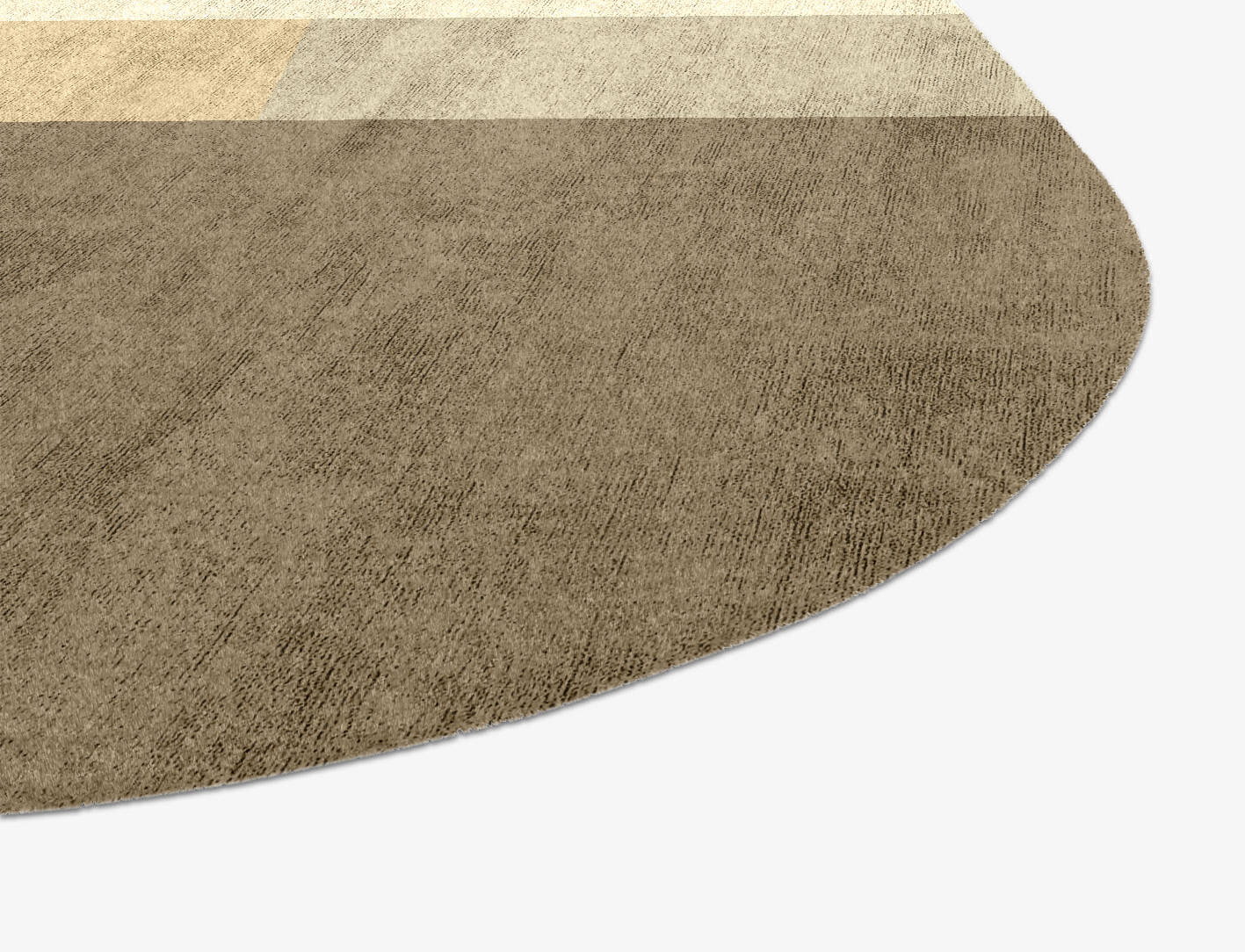 Conflate  Oblong Hand Knotted Bamboo Silk Custom Rug by Rug Artisan