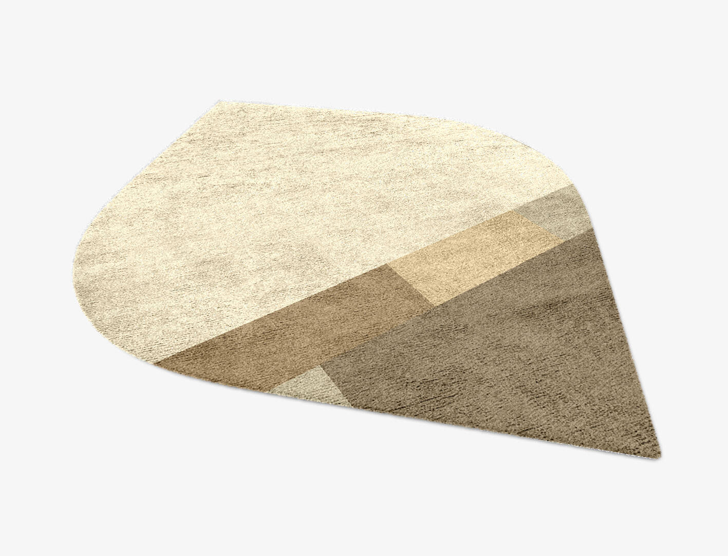 Conflate  Ogee Hand Knotted Bamboo Silk Custom Rug by Rug Artisan