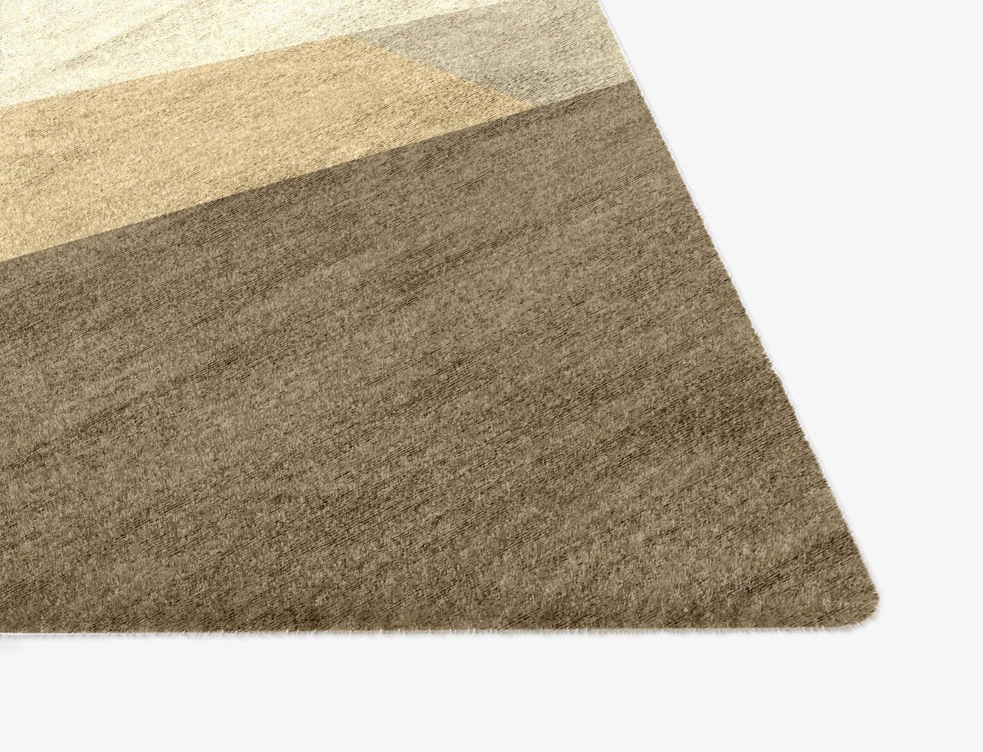 Conflate  Ogee Hand Knotted Bamboo Silk Custom Rug by Rug Artisan