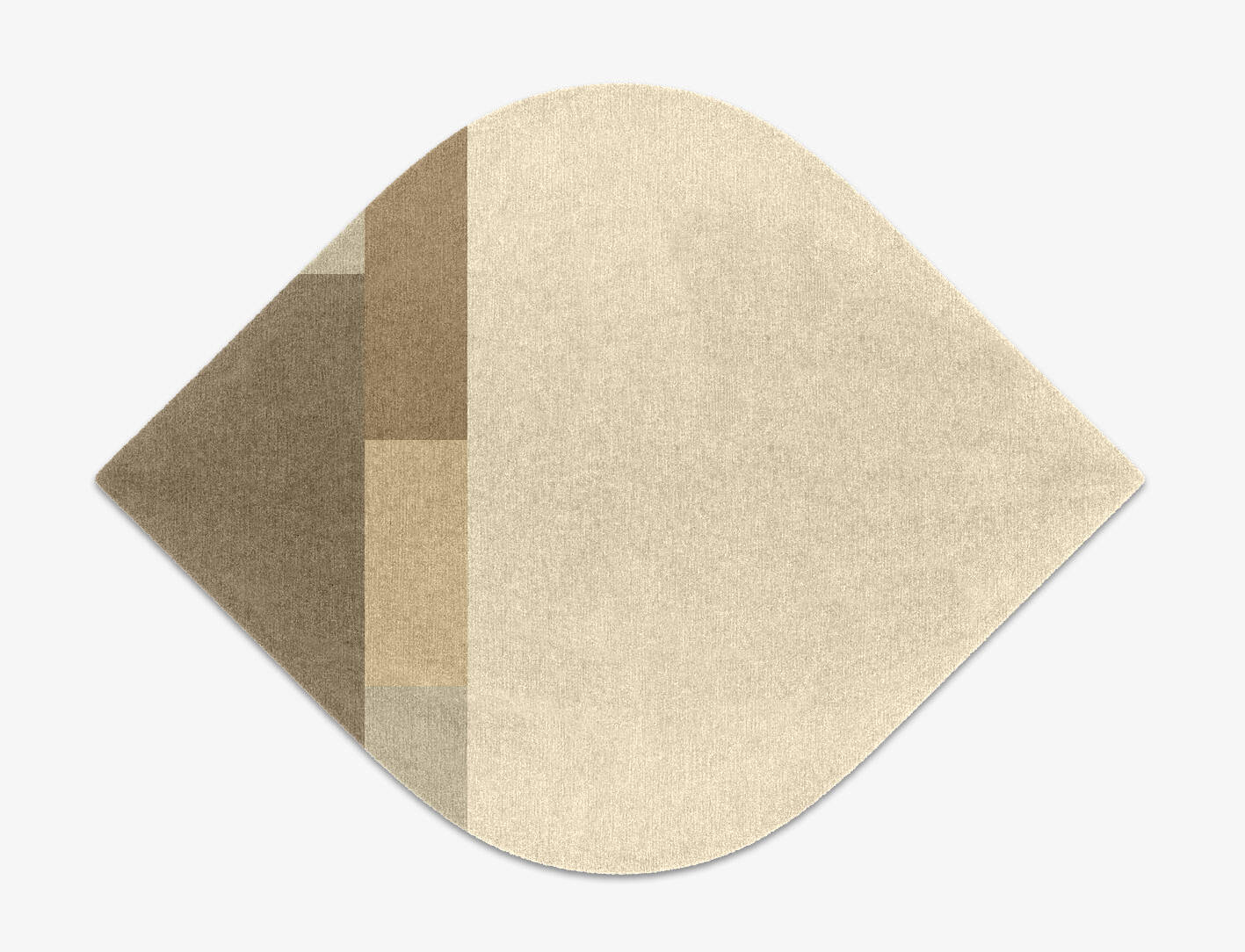 Conflate  Ogee Hand Knotted Tibetan Wool Custom Rug by Rug Artisan