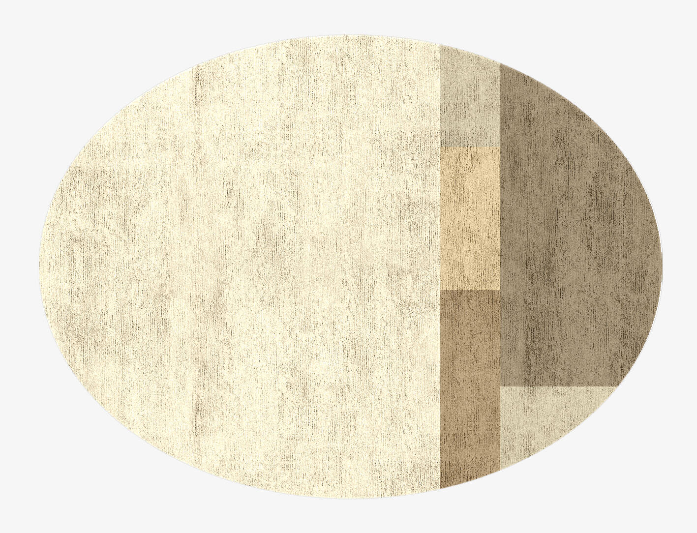 Conflate  Oval Hand Knotted Bamboo Silk Custom Rug by Rug Artisan