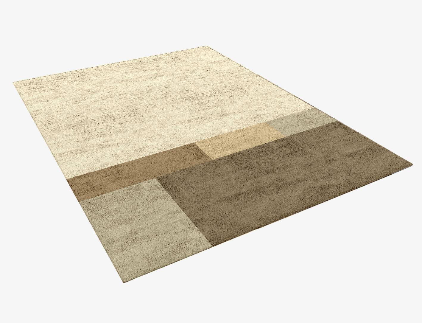 Conflate  Rectangle Hand Knotted Bamboo Silk Custom Rug by Rug Artisan