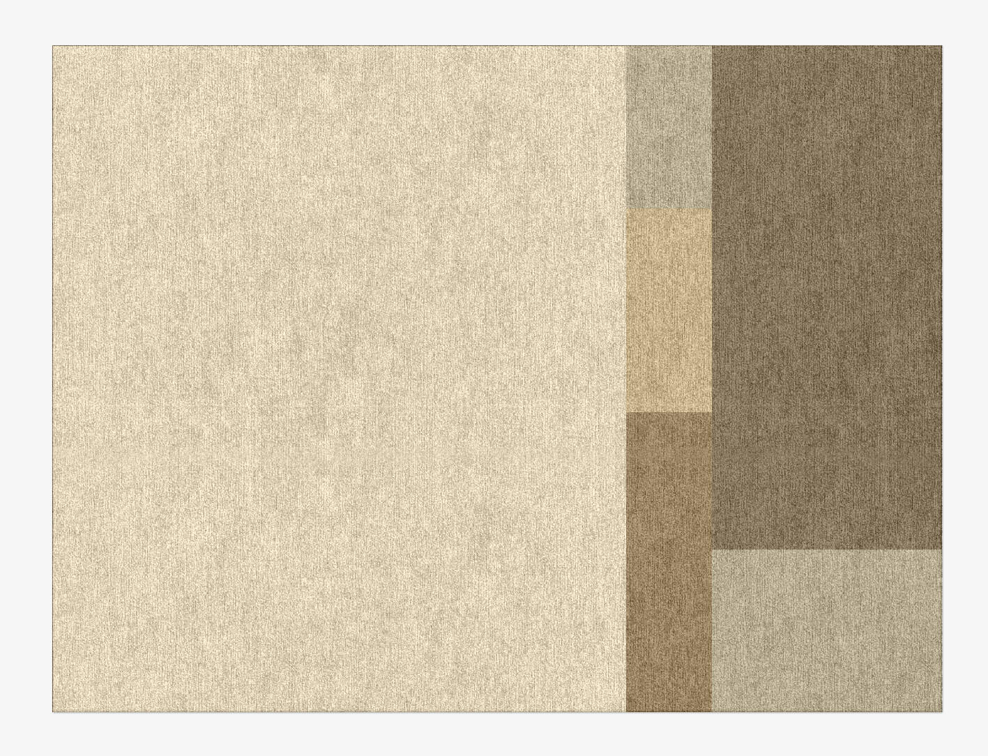 Conflate  Rectangle Hand Knotted Tibetan Wool Custom Rug by Rug Artisan