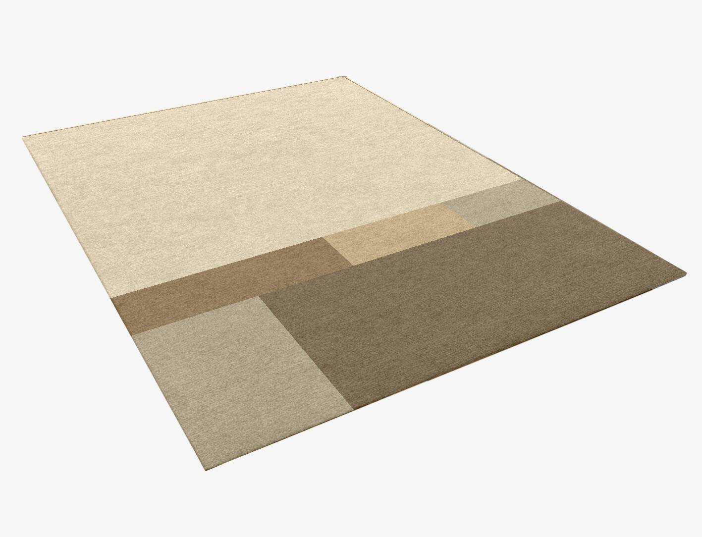 Conflate  Rectangle Hand Knotted Tibetan Wool Custom Rug by Rug Artisan