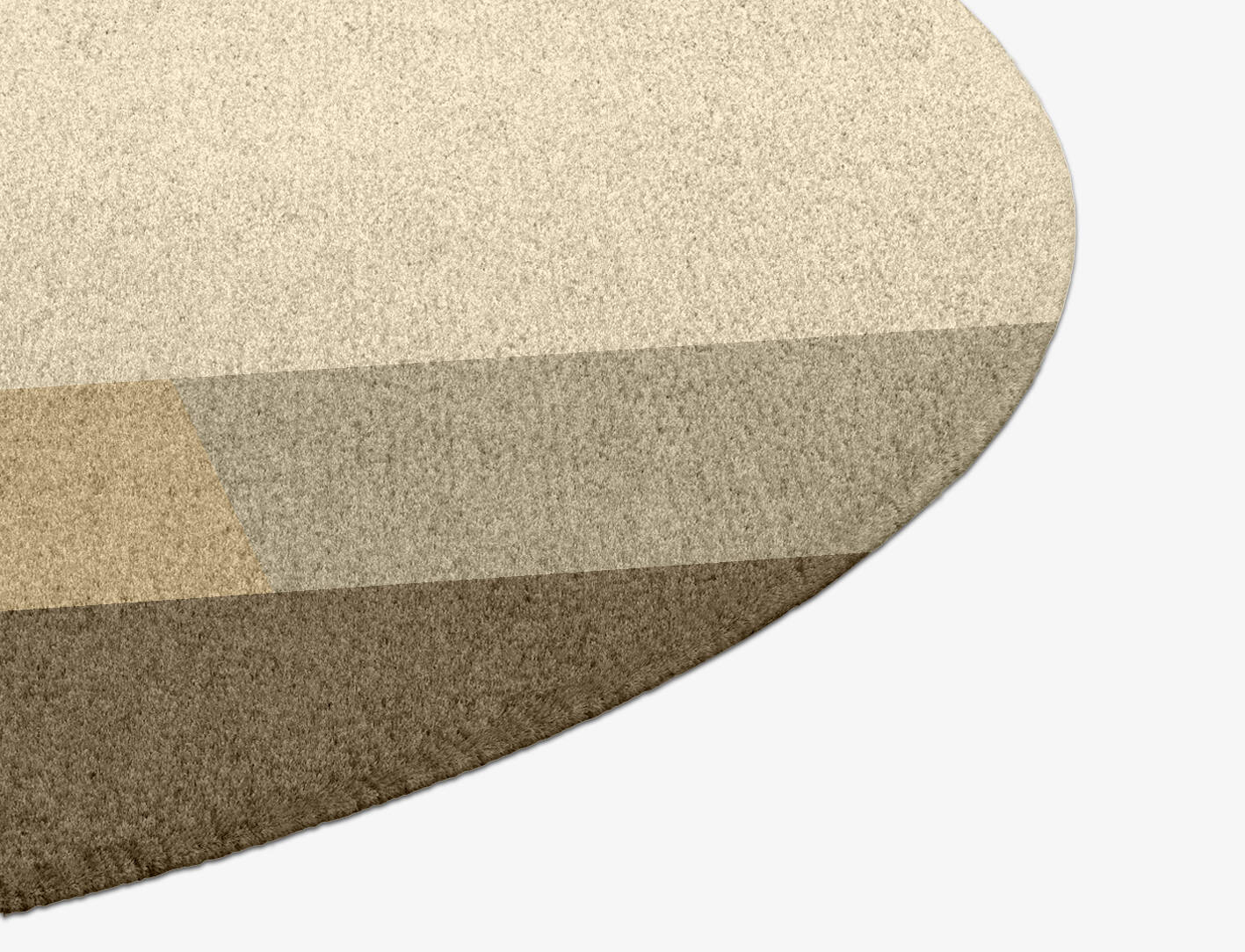 Conflate  Round Hand Knotted Tibetan Wool Custom Rug by Rug Artisan