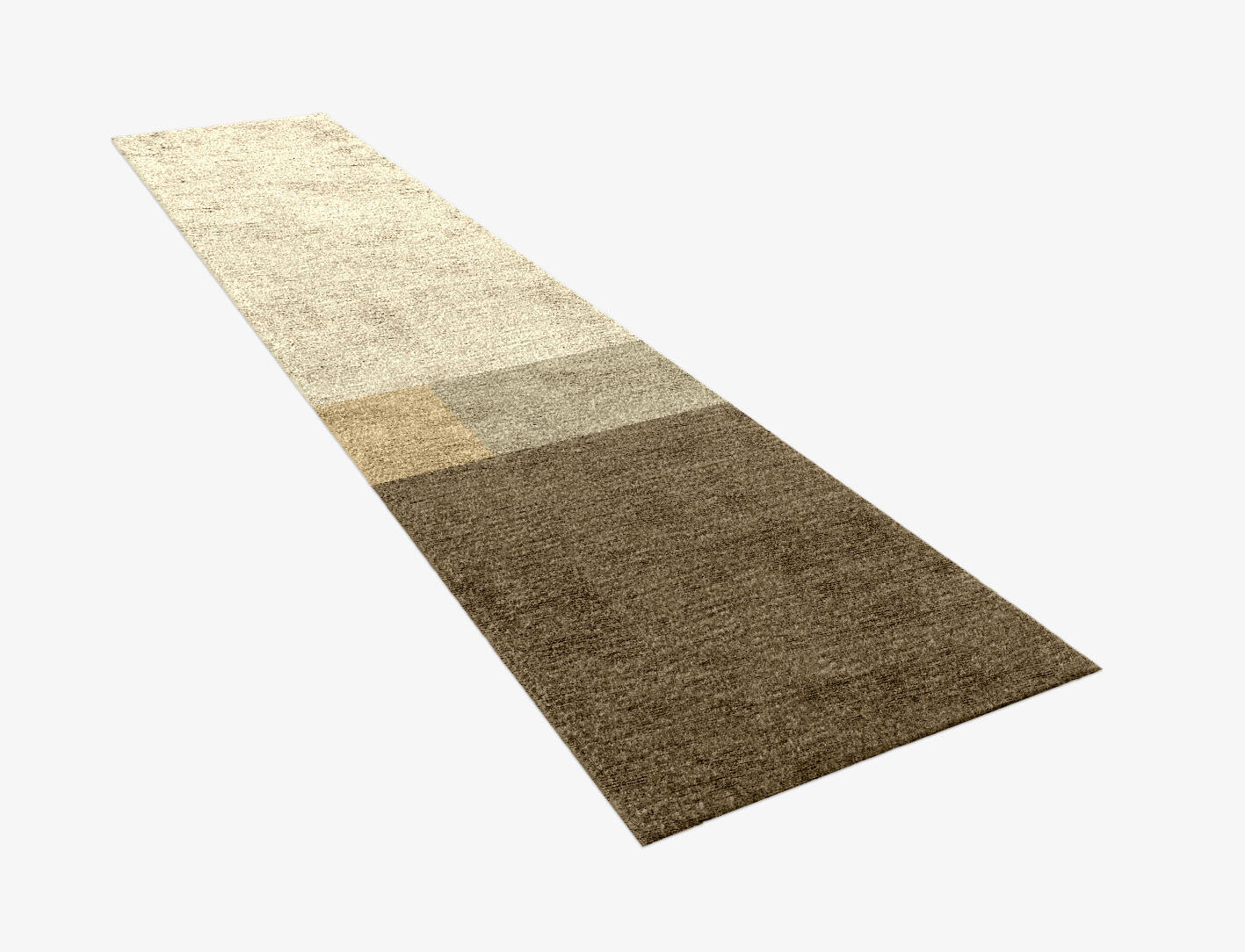 Conflate  Runner Hand Knotted Bamboo Silk Custom Rug by Rug Artisan
