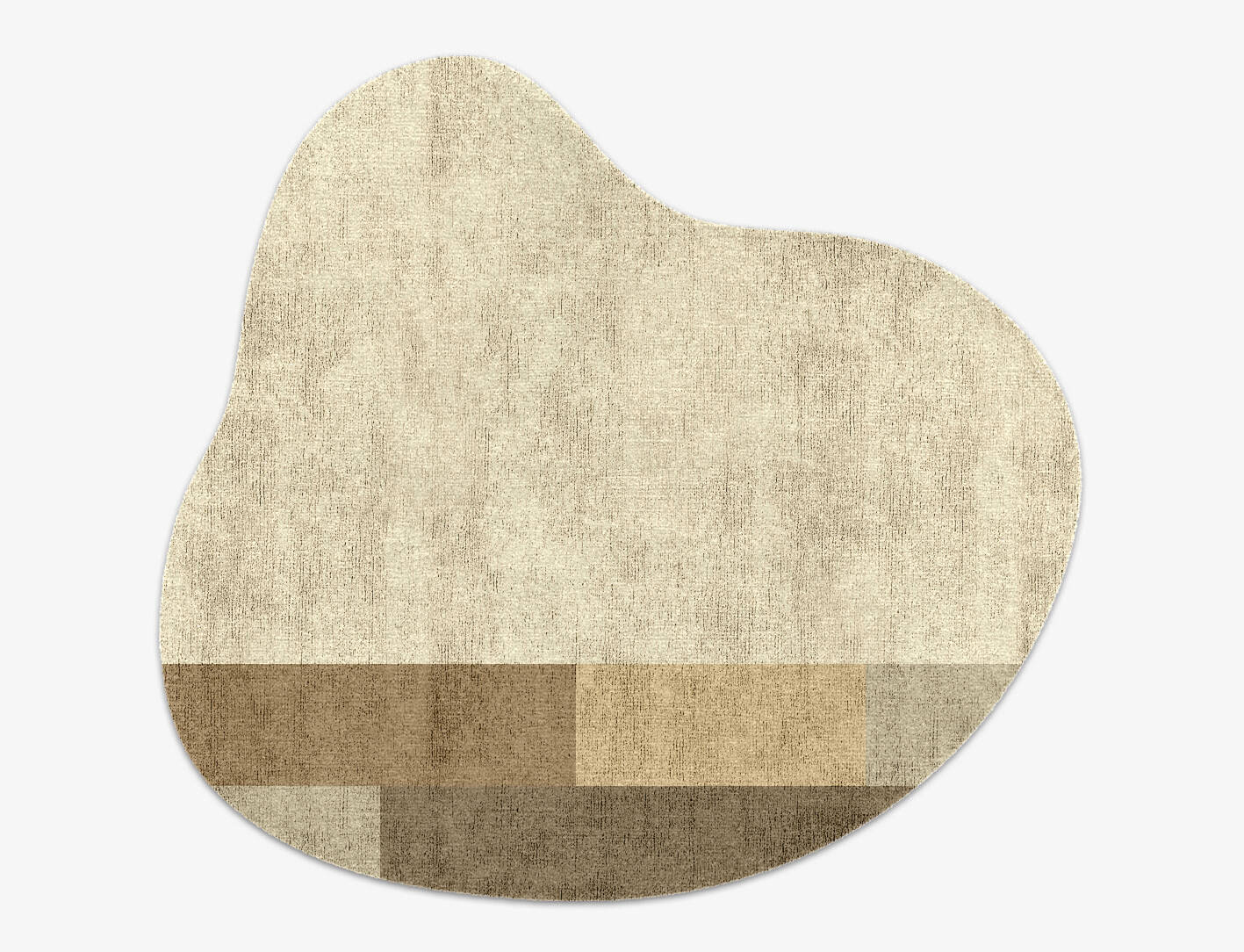 Conflate  Splash Hand Knotted Bamboo Silk Custom Rug by Rug Artisan