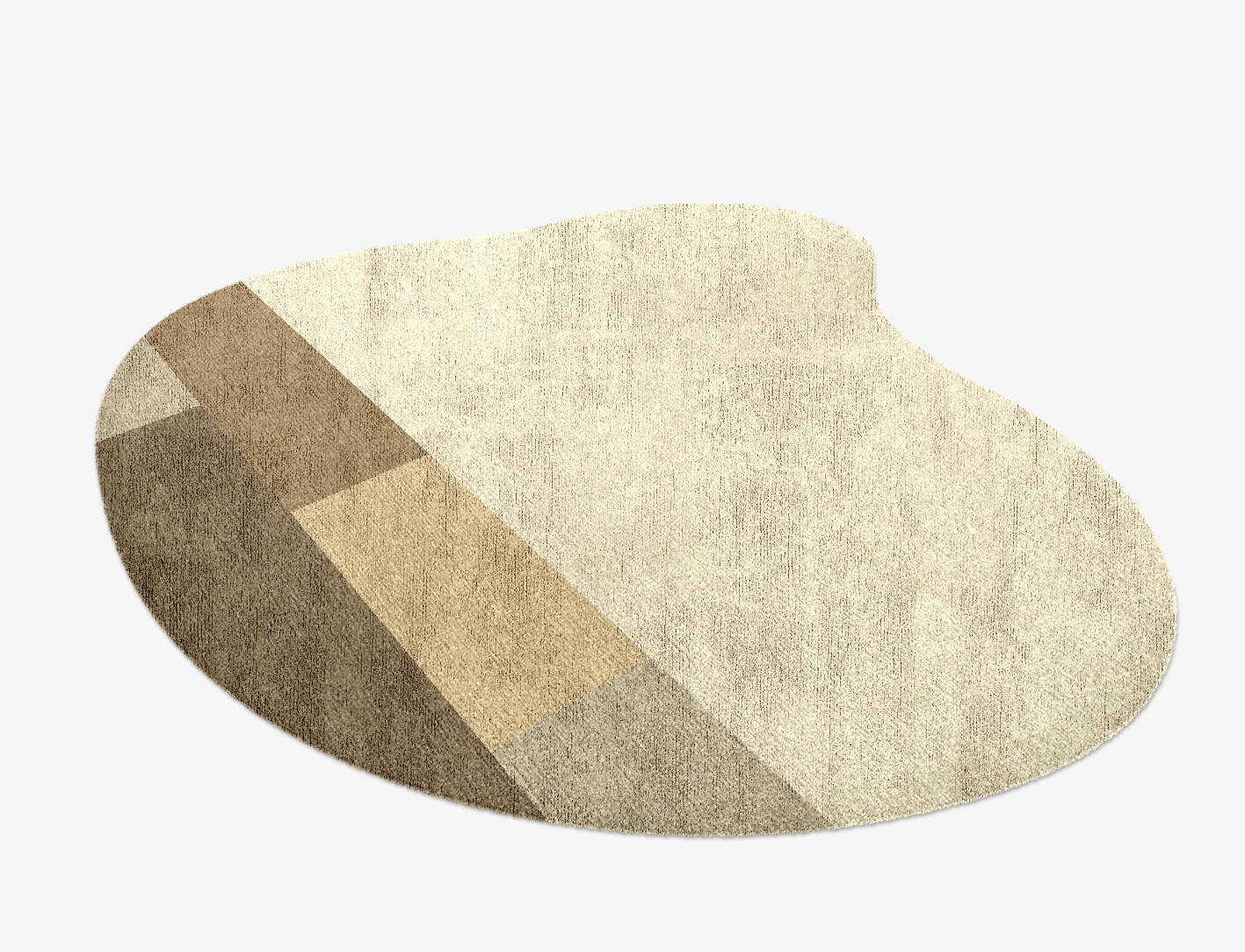 Conflate  Splash Hand Knotted Bamboo Silk Custom Rug by Rug Artisan