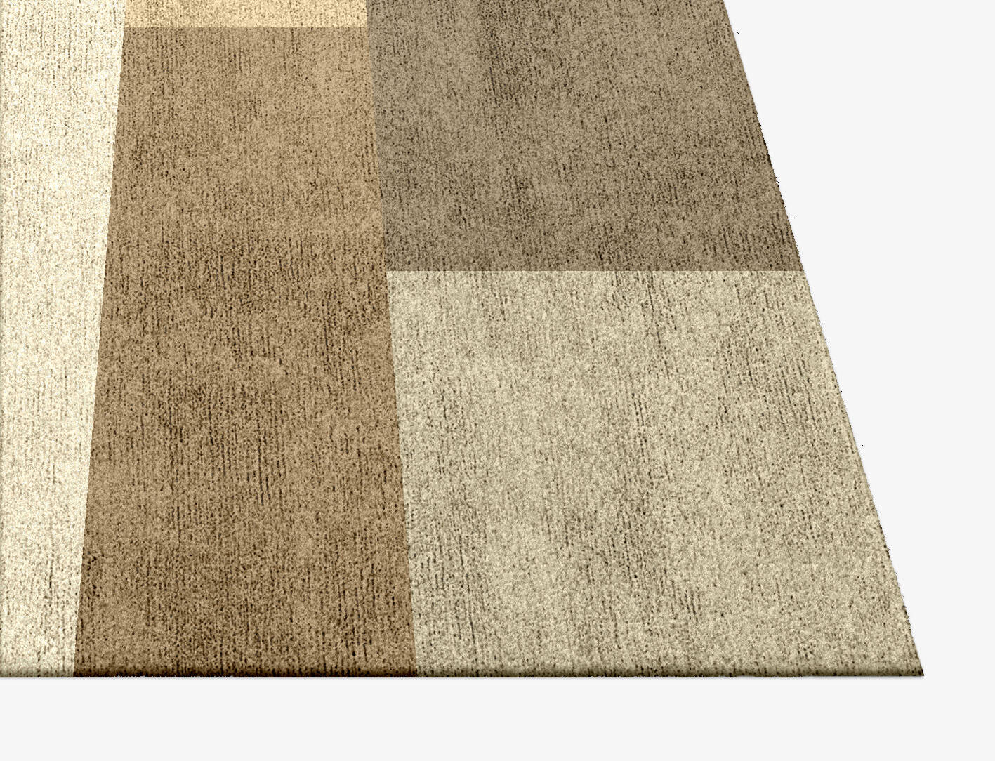 Conflate  Square Hand Knotted Bamboo Silk Custom Rug by Rug Artisan