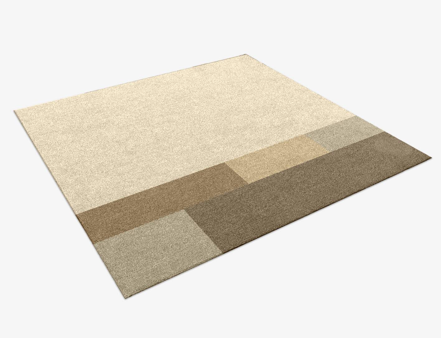 Conflate  Square Hand Knotted Tibetan Wool Custom Rug by Rug Artisan