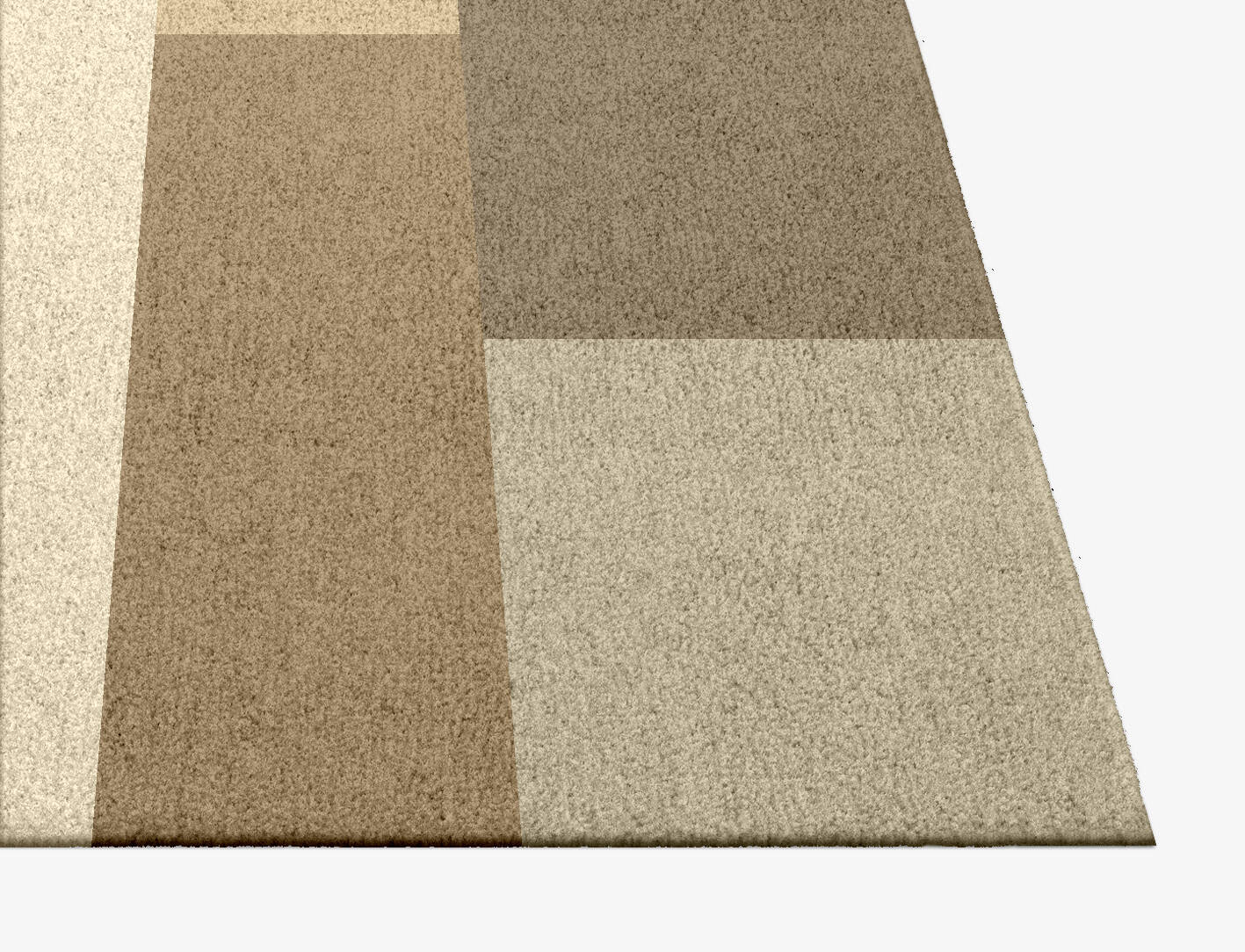 Conflate  Square Hand Knotted Tibetan Wool Custom Rug by Rug Artisan