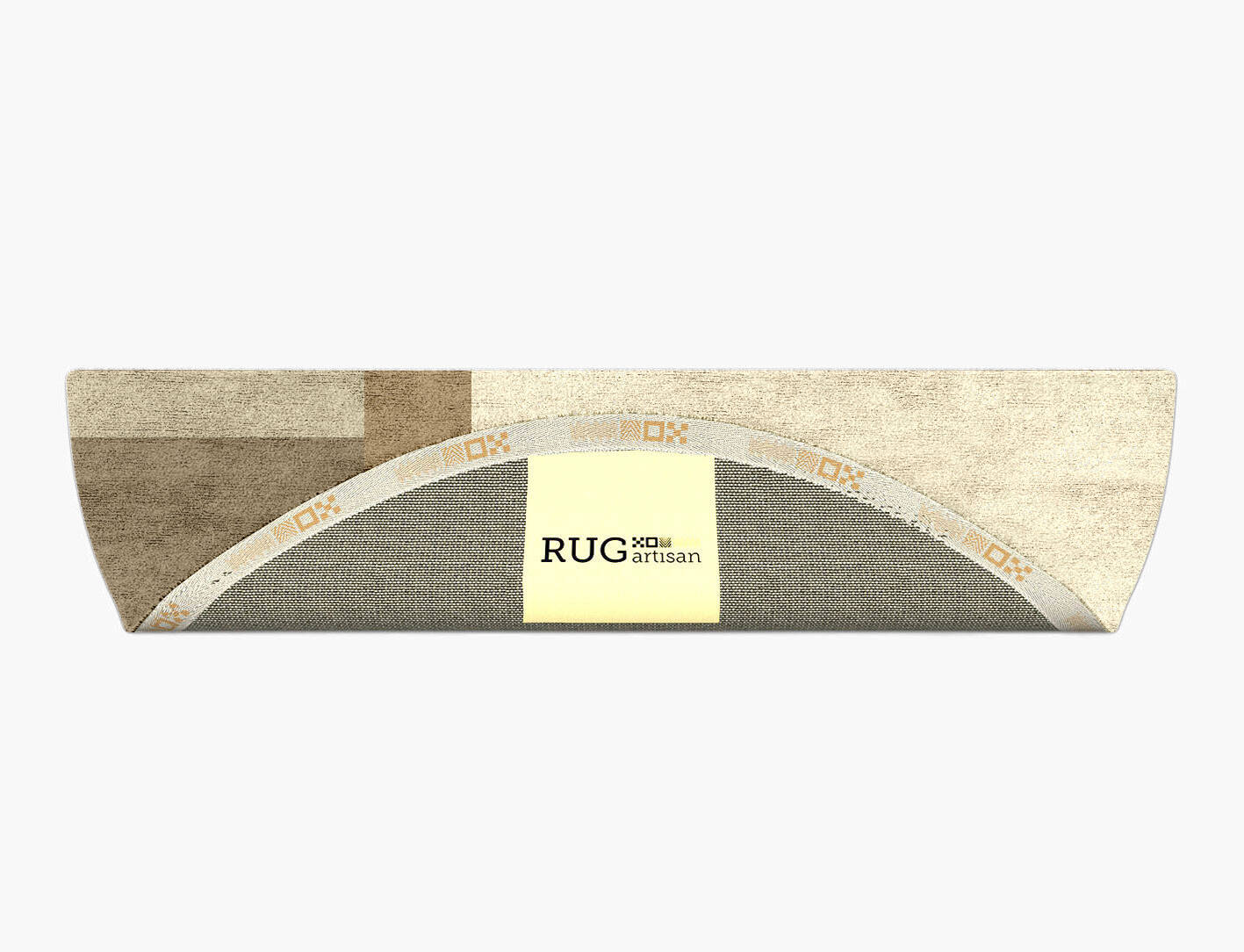 Conflate  Halfmoon Hand Tufted Bamboo Silk Custom Rug by Rug Artisan