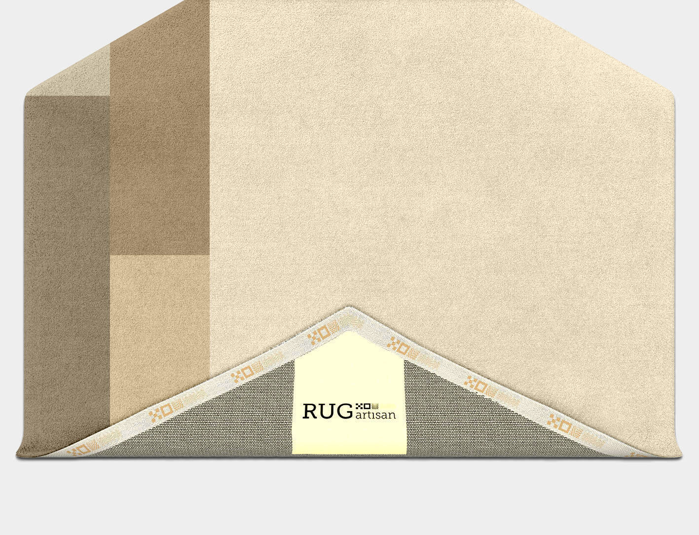 Conflate  Hexagon Hand Tufted Pure Wool Custom Rug by Rug Artisan