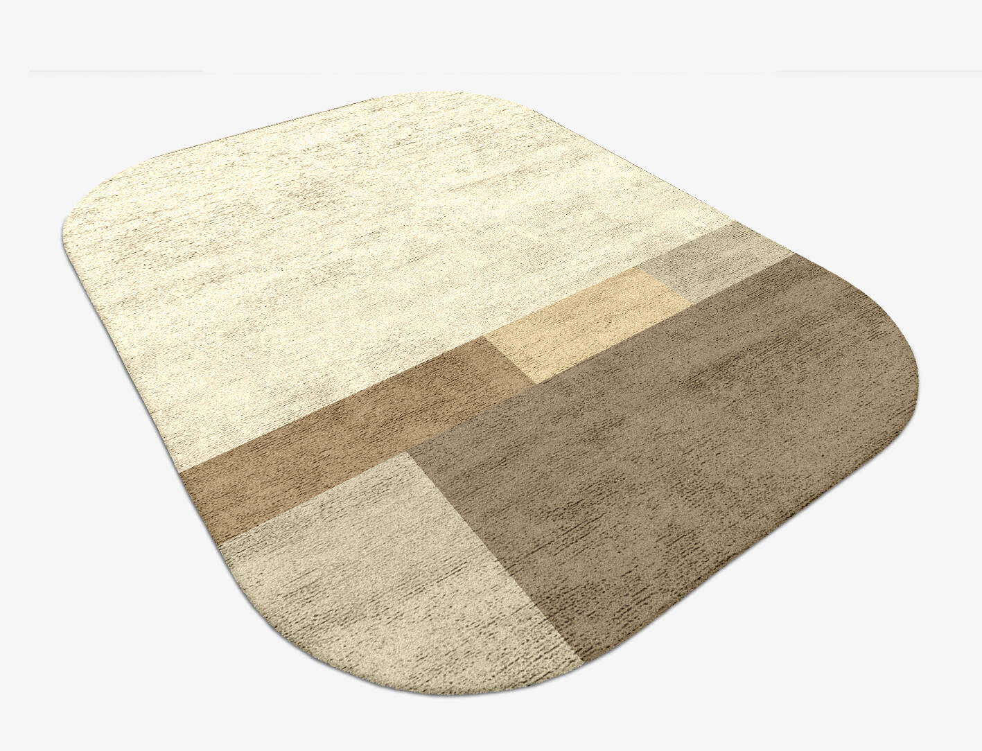Conflate  Oblong Hand Tufted Bamboo Silk Custom Rug by Rug Artisan
