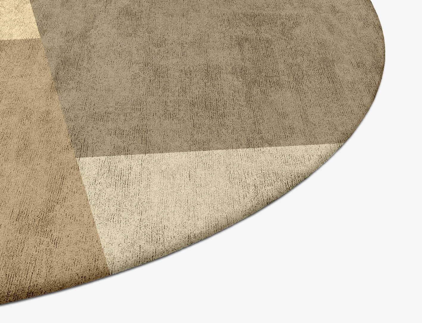 Conflate  Oval Hand Tufted Bamboo Silk Custom Rug by Rug Artisan