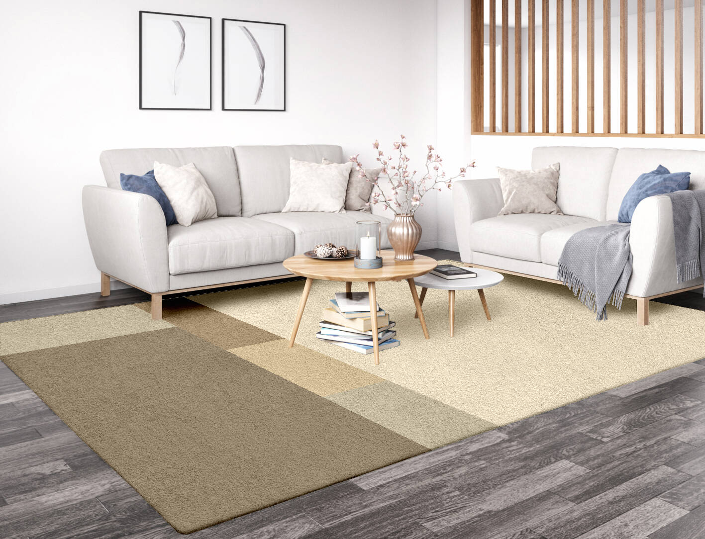 Conflate  Rectangle Hand Tufted Pure Wool Custom Rug by Rug Artisan