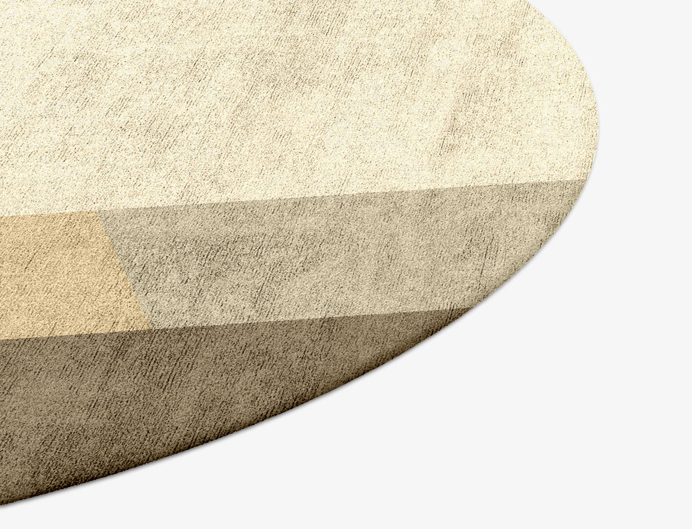 Conflate  Round Hand Tufted Bamboo Silk Custom Rug by Rug Artisan