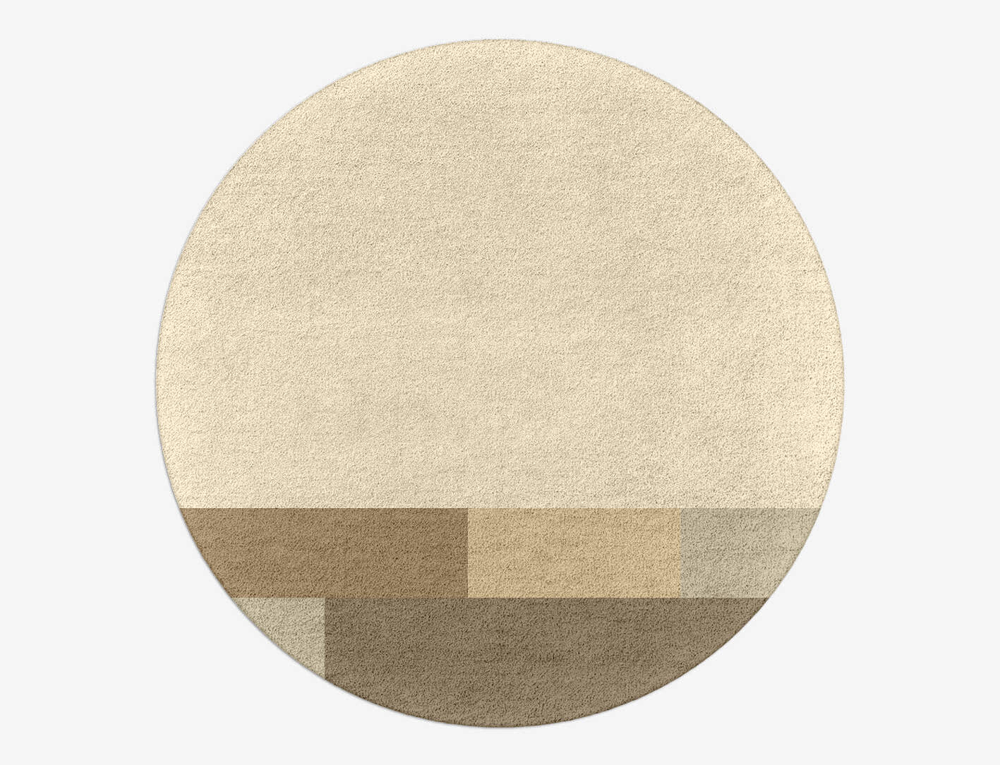 Conflate  Round Hand Tufted Pure Wool Custom Rug by Rug Artisan