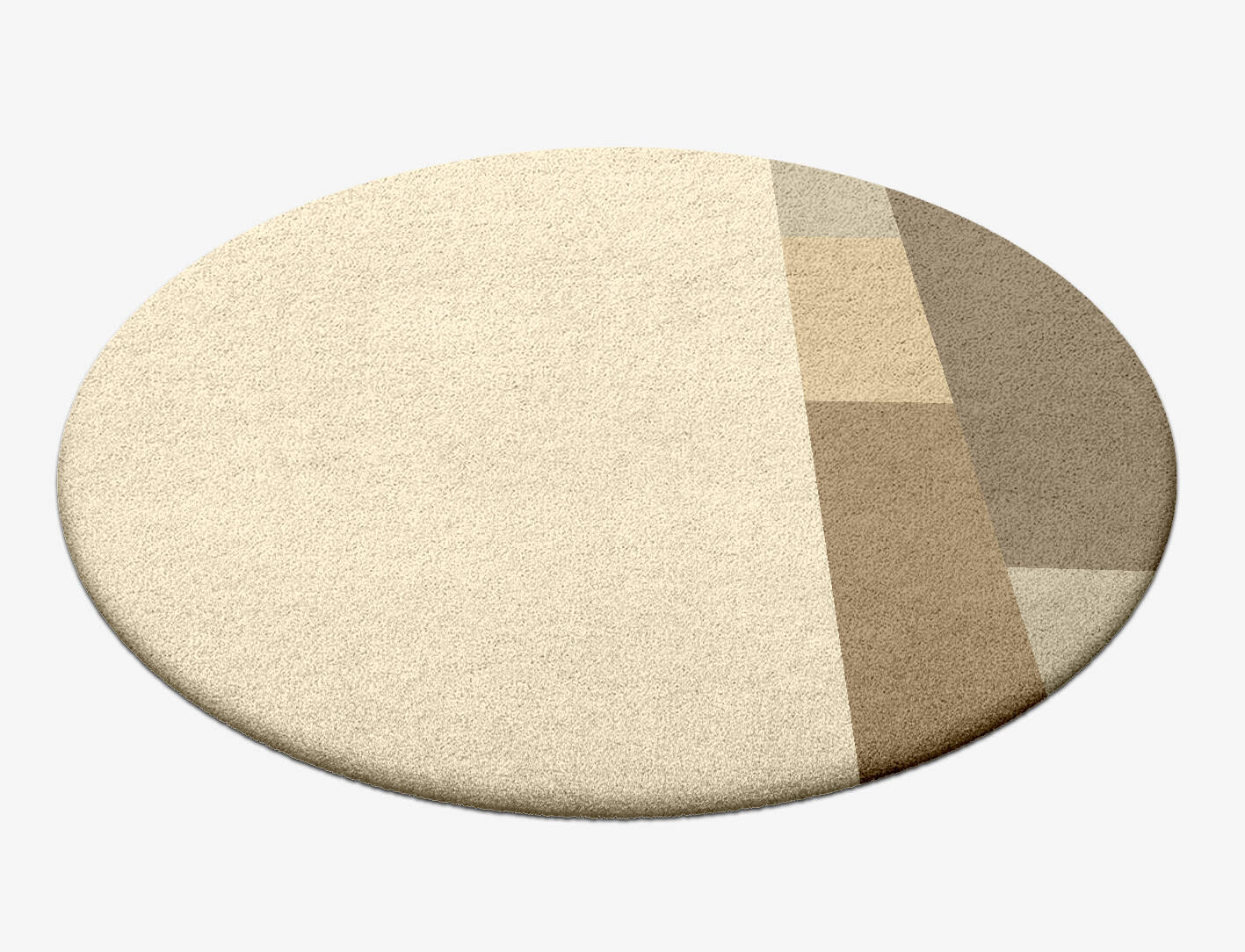 Conflate  Round Hand Tufted Pure Wool Custom Rug by Rug Artisan
