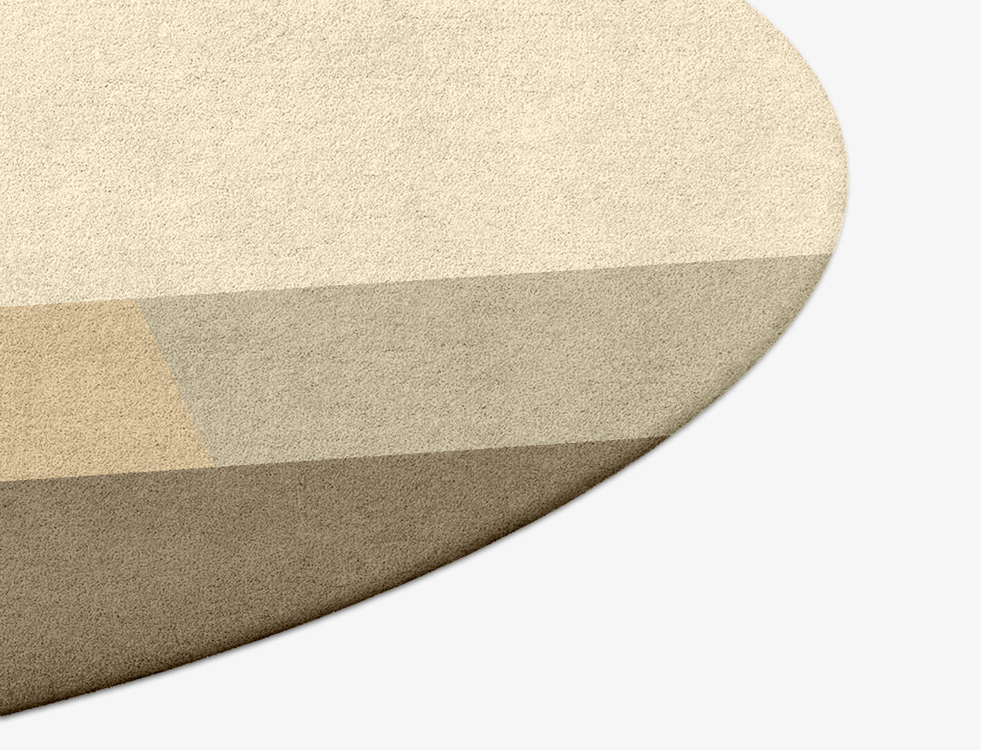 Conflate  Round Hand Tufted Pure Wool Custom Rug by Rug Artisan