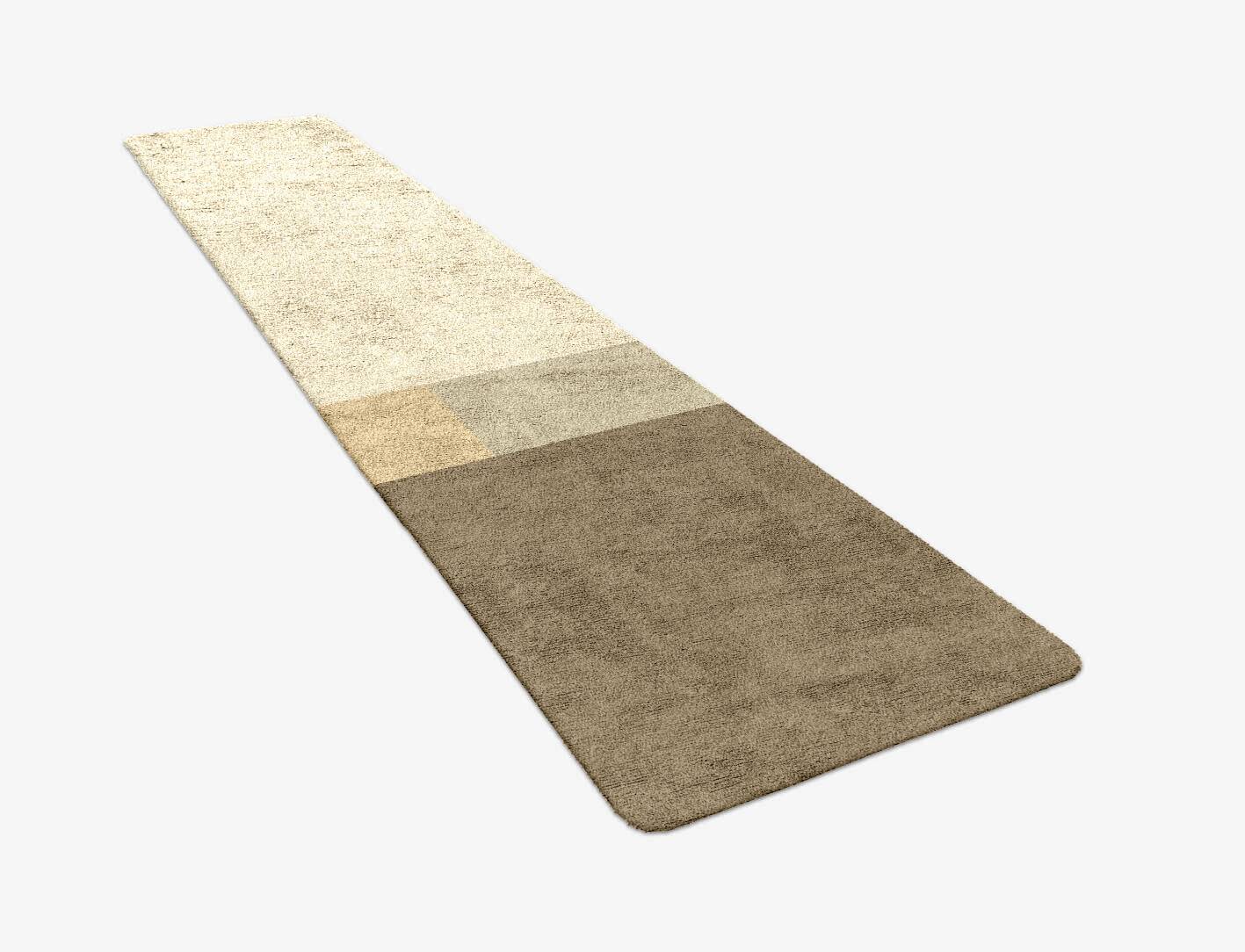 Conflate  Runner Hand Tufted Bamboo Silk Custom Rug by Rug Artisan