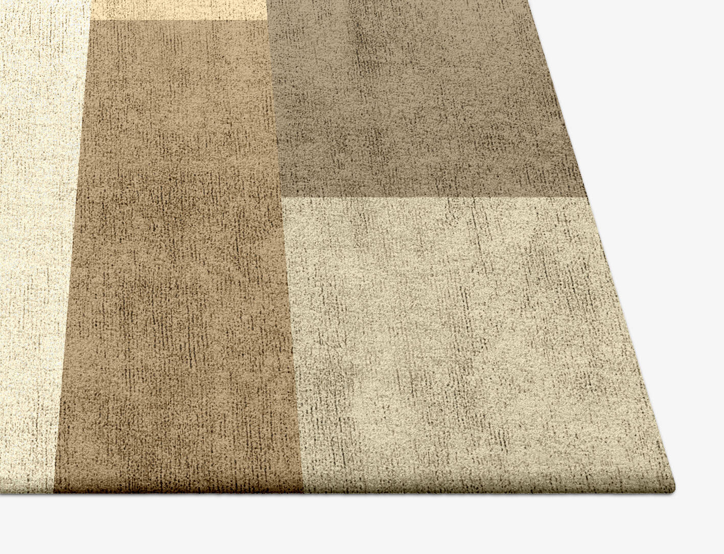 Conflate  Square Hand Tufted Bamboo Silk Custom Rug by Rug Artisan