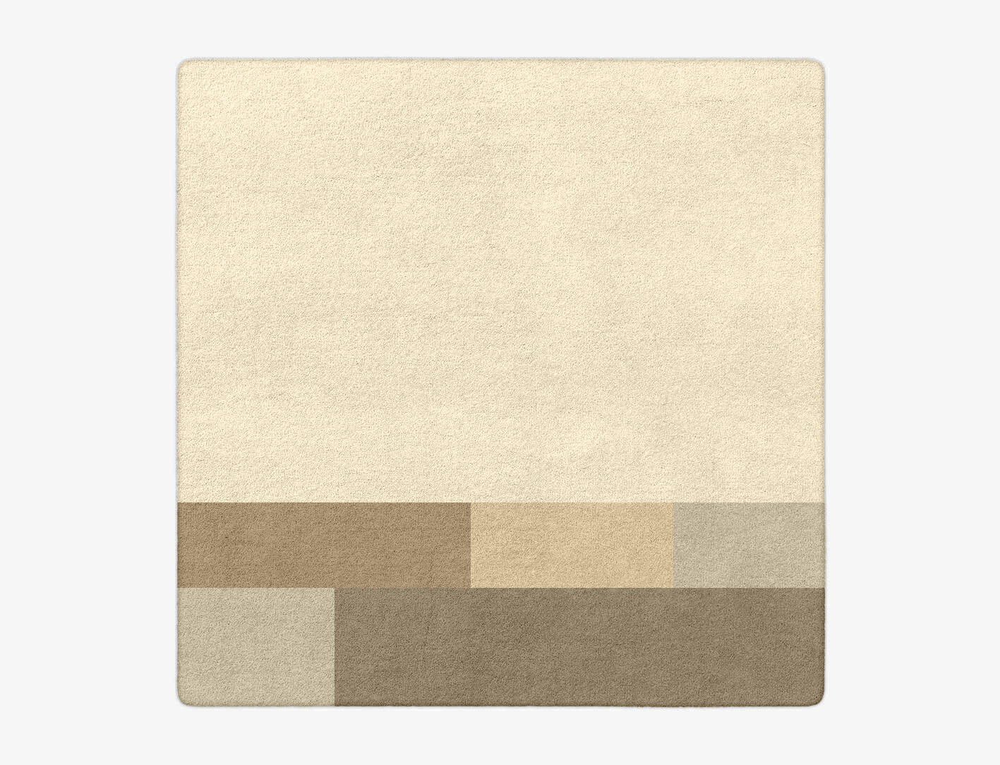 Conflate  Square Hand Tufted Pure Wool Custom Rug by Rug Artisan