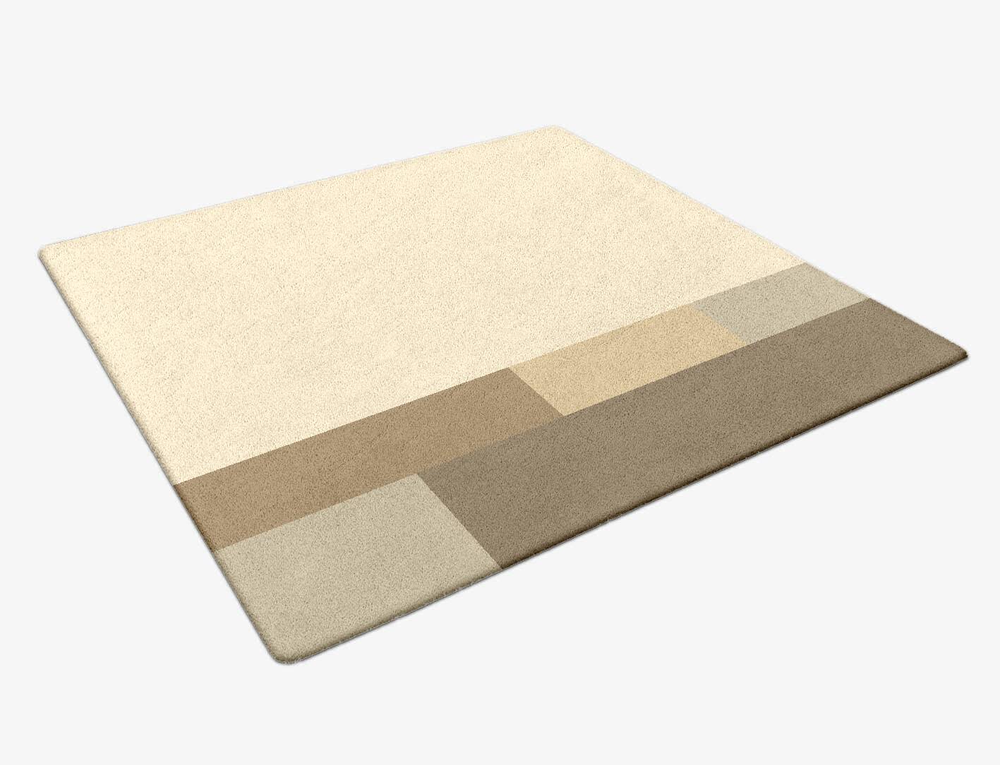 Conflate  Square Hand Tufted Pure Wool Custom Rug by Rug Artisan
